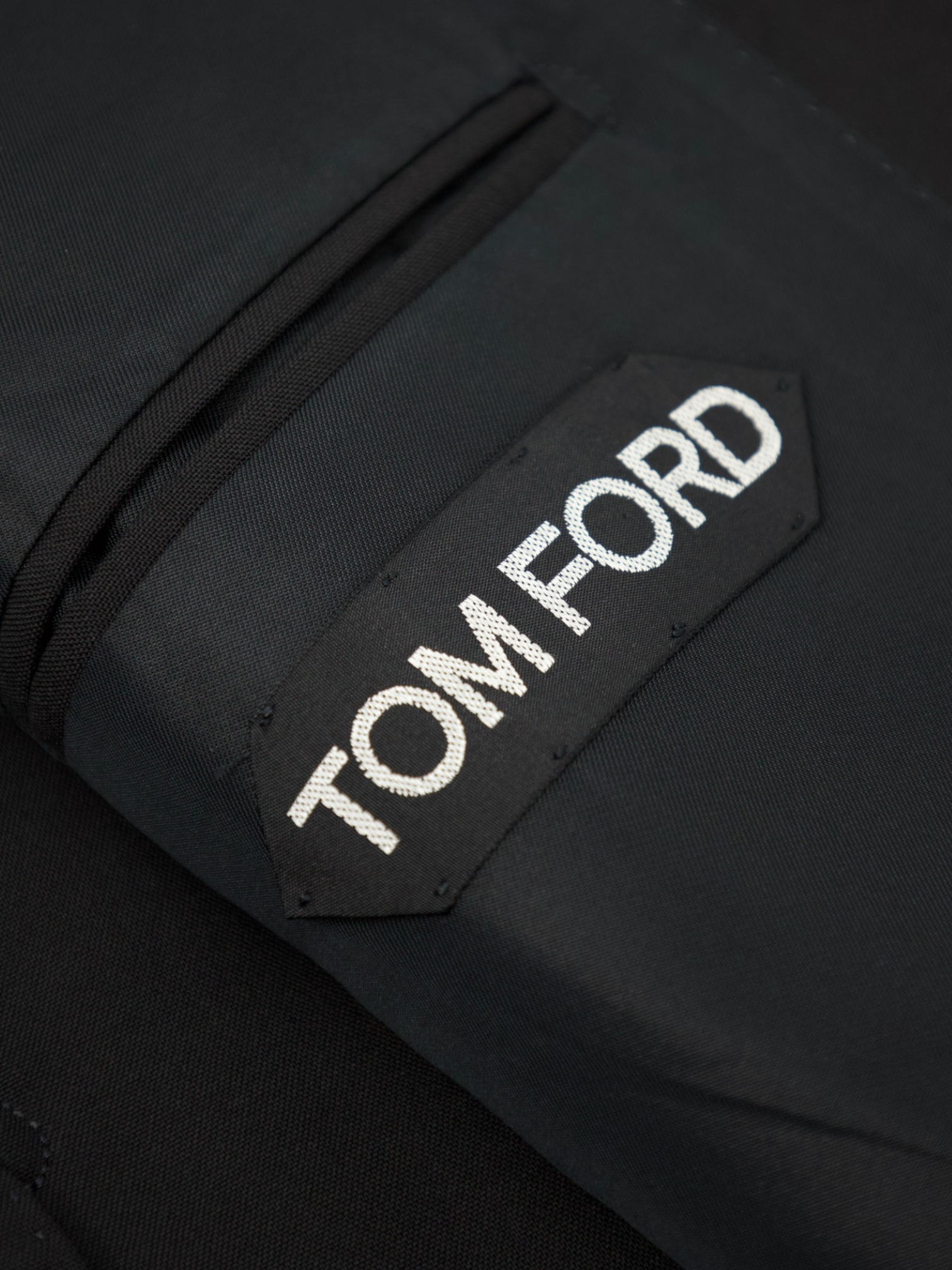 Tom Ford Black Classic Windsor Jacket