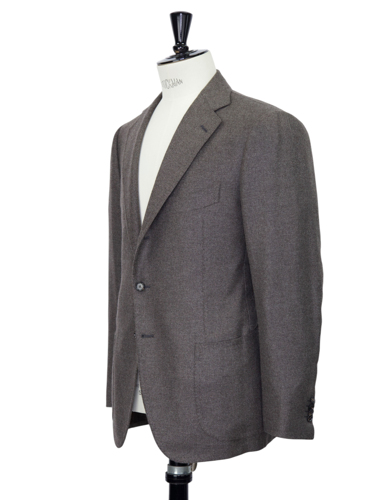 Cesare Attolini Light Brown Cashmere Micro-Structure Jacket