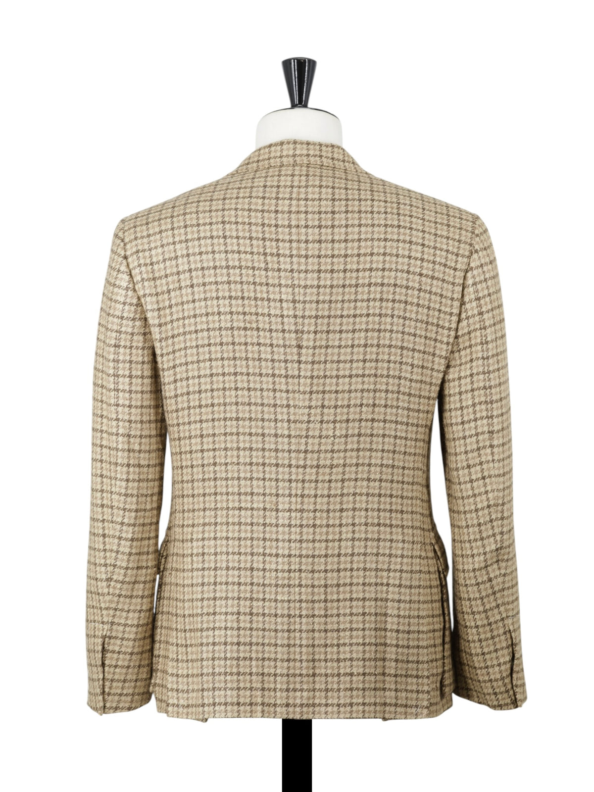 Ralph Lauren Purple Label Silk, Linen & Cashmere Gun Check Hacking Jacket