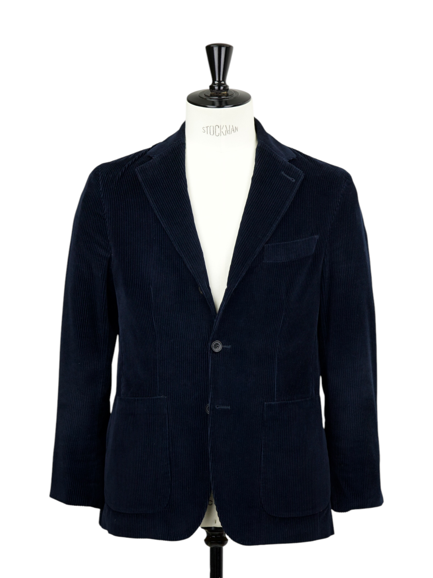 Rubinacci Dark Blue Cotton Corduroy Jacket