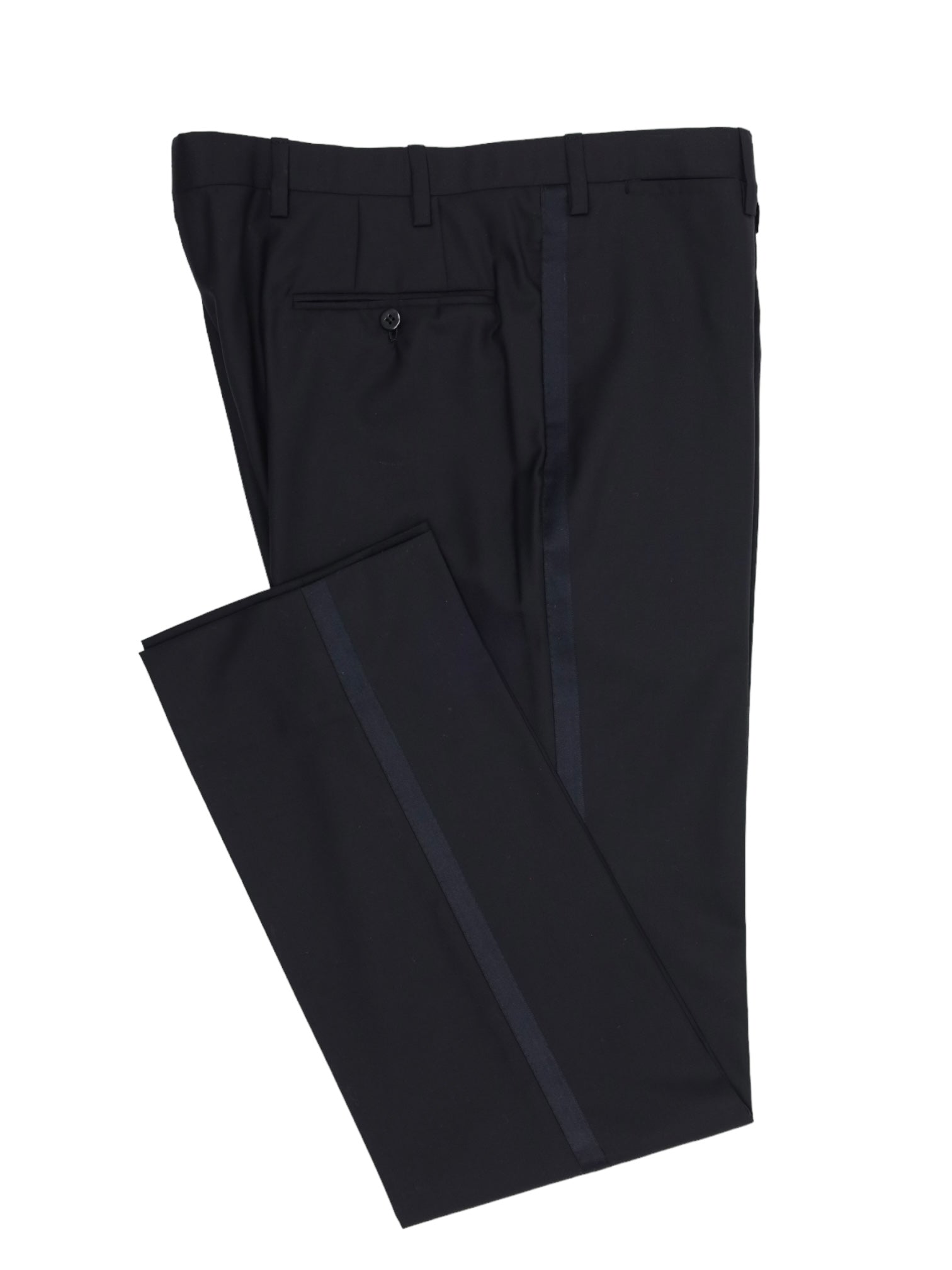 Classic Tuxedo Pants- Black