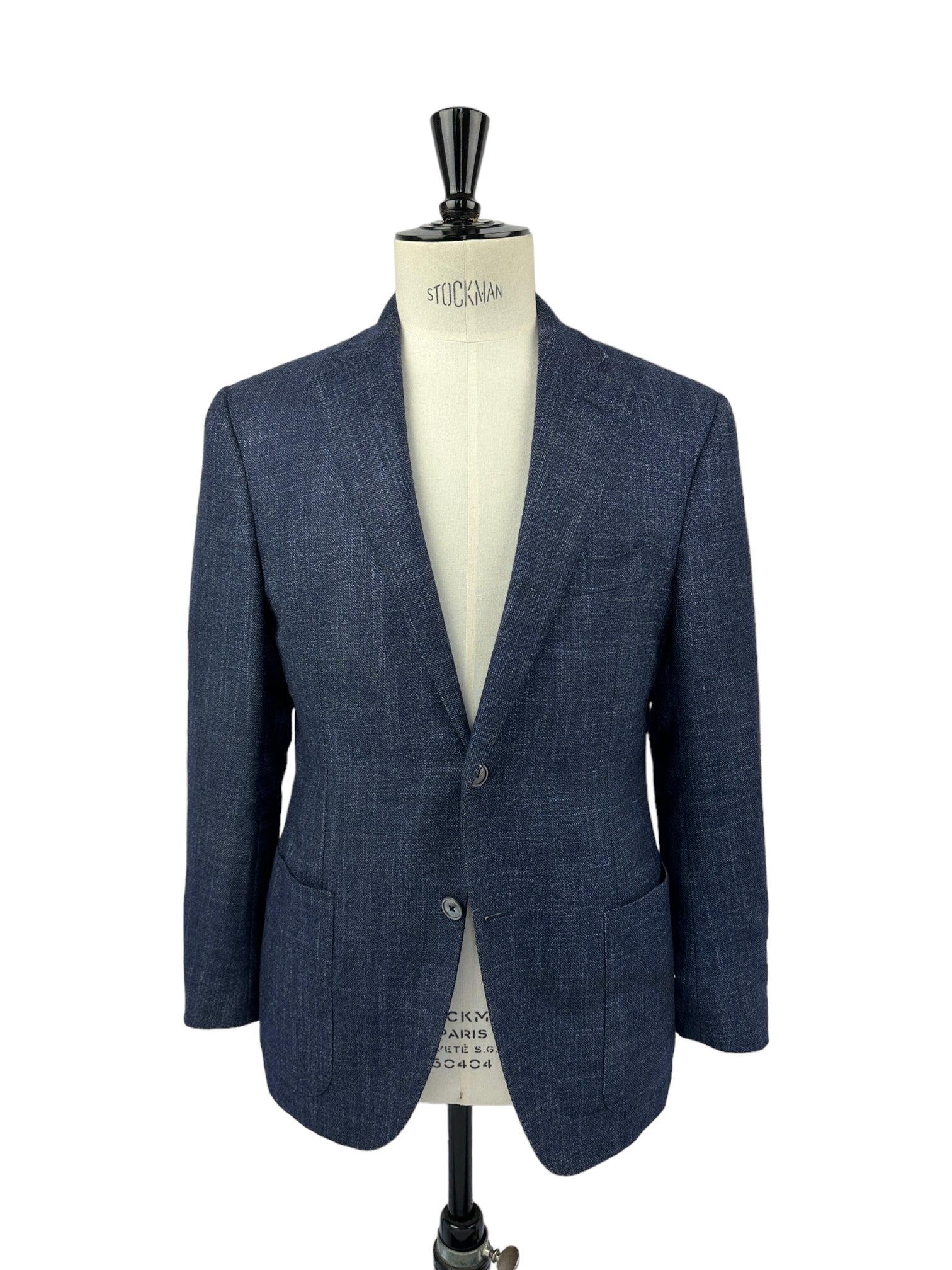 Corneliani Blue Wool, Silk & Cashmere Jacket