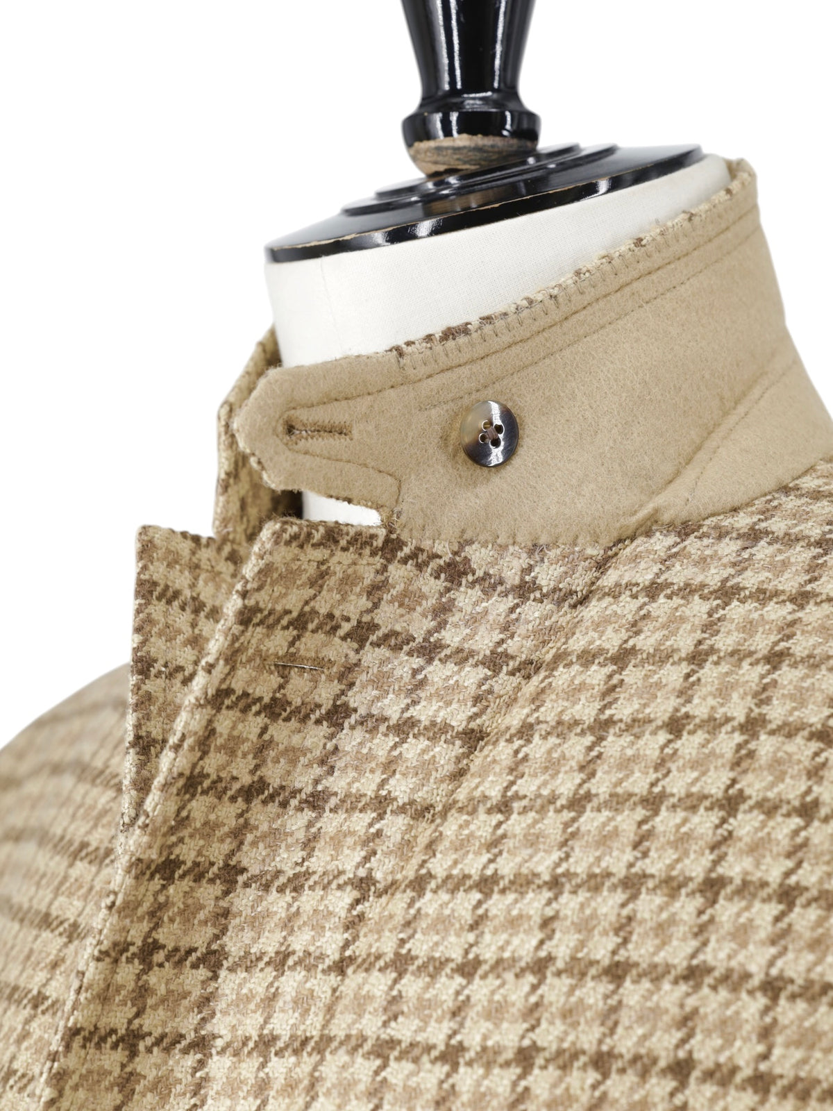 Ralph Lauren Purple Label Silk, Linen & Cashmere Gun Check Hacking Jacket