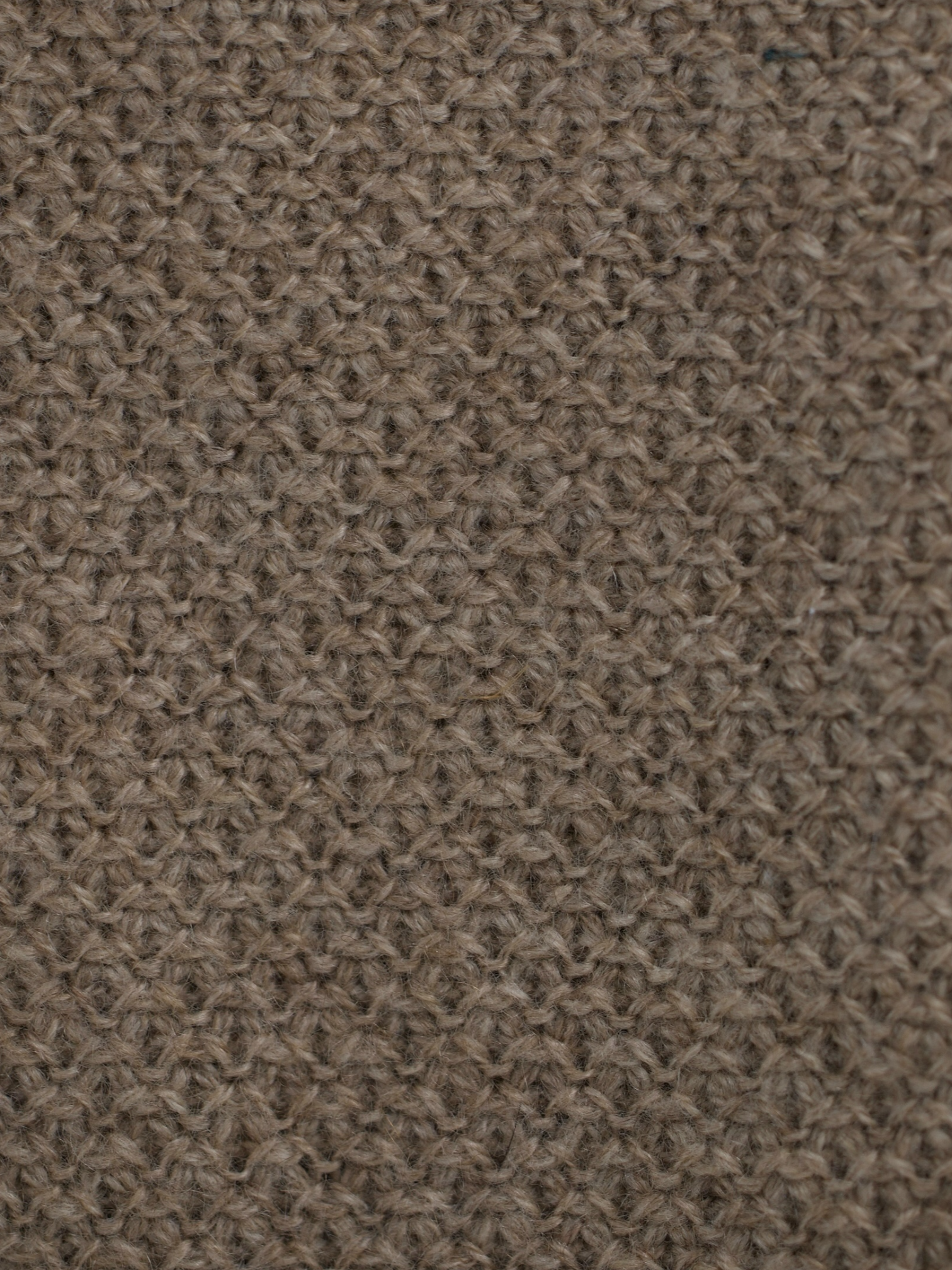 Cesare Attolini Beige Pure Cashmere Knitted Tie