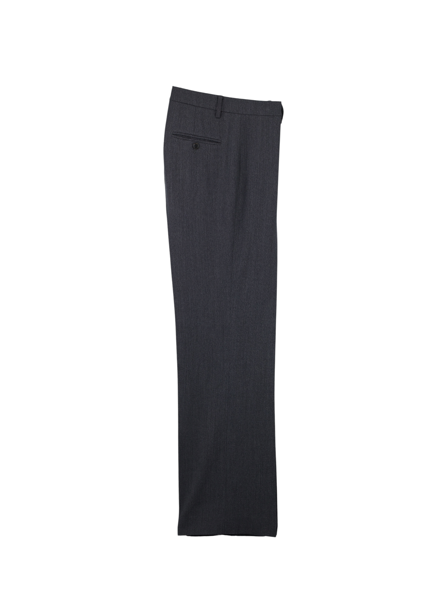Incotex Dark Grey Wool-Stretch Straight Fit Trousers