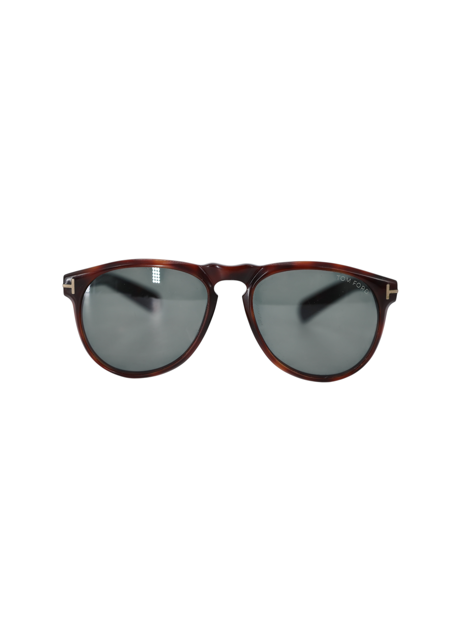 Tom Ford Havana Brown Flynn 291 Wayfarer Sunglasses