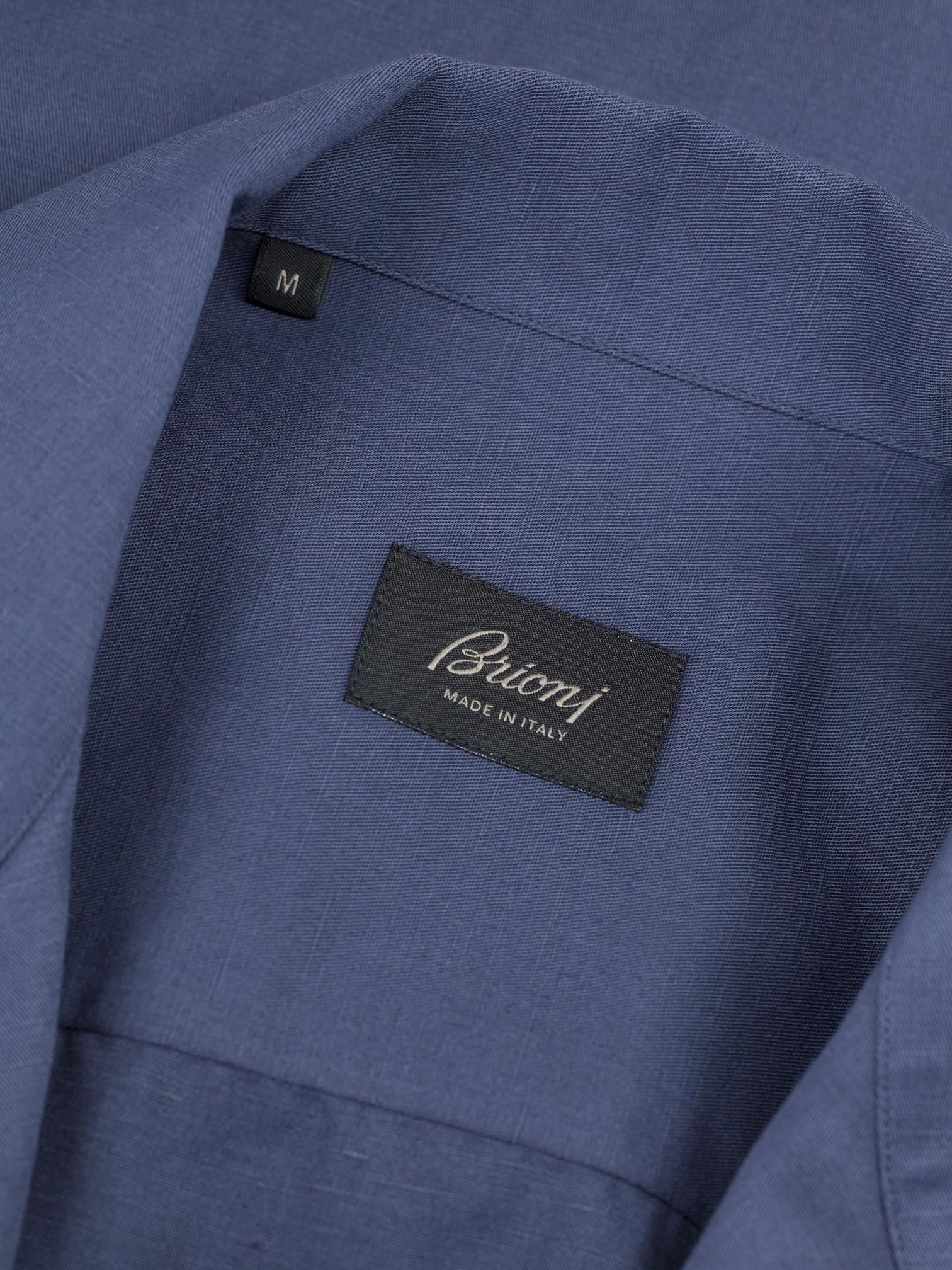 Brioni Lavender Linen & Cotton Camp-Collar Shirt Jacket
