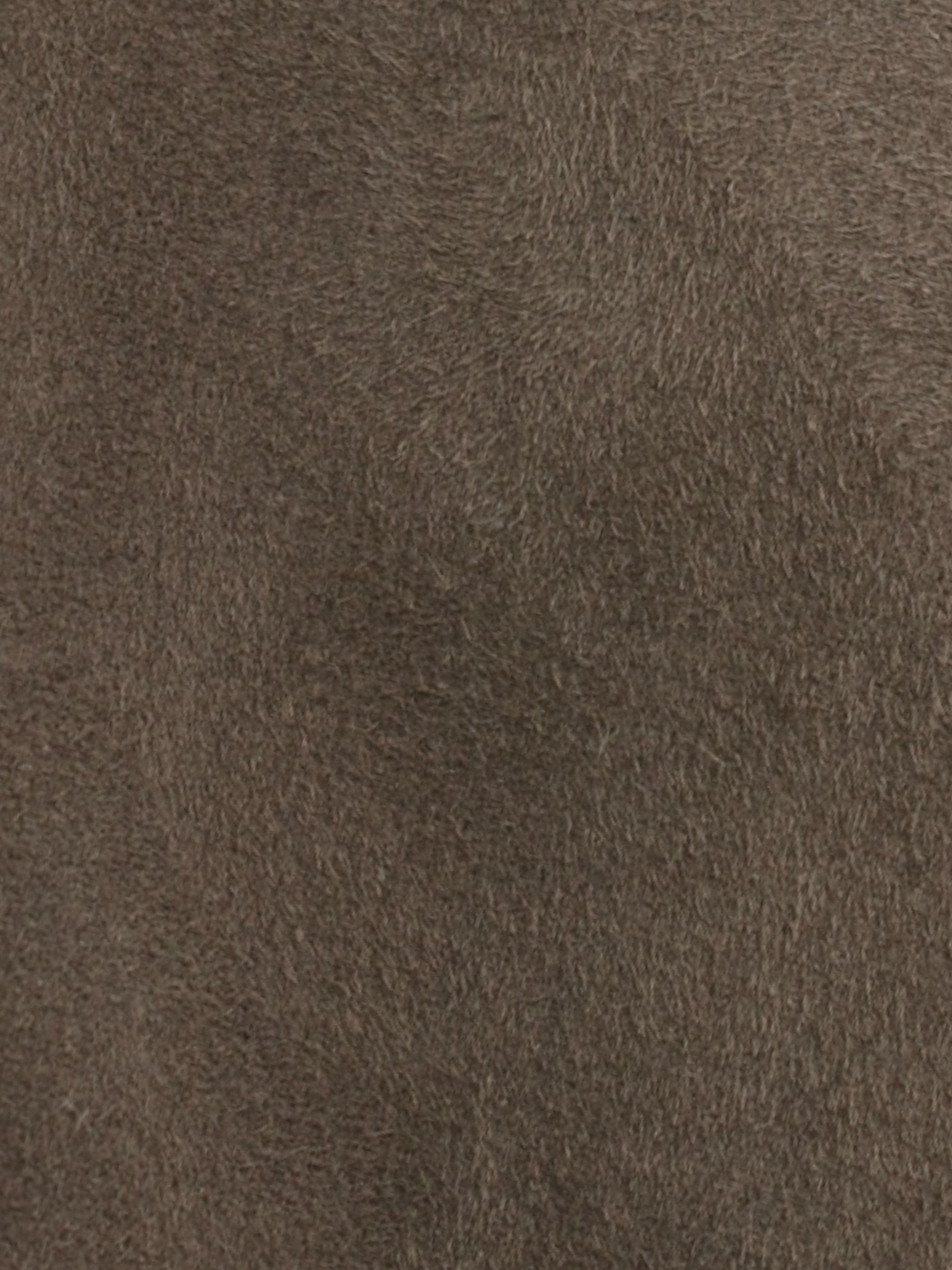 Valstar Warm Grey Lambskin-Suède Padded Bomber Jacket