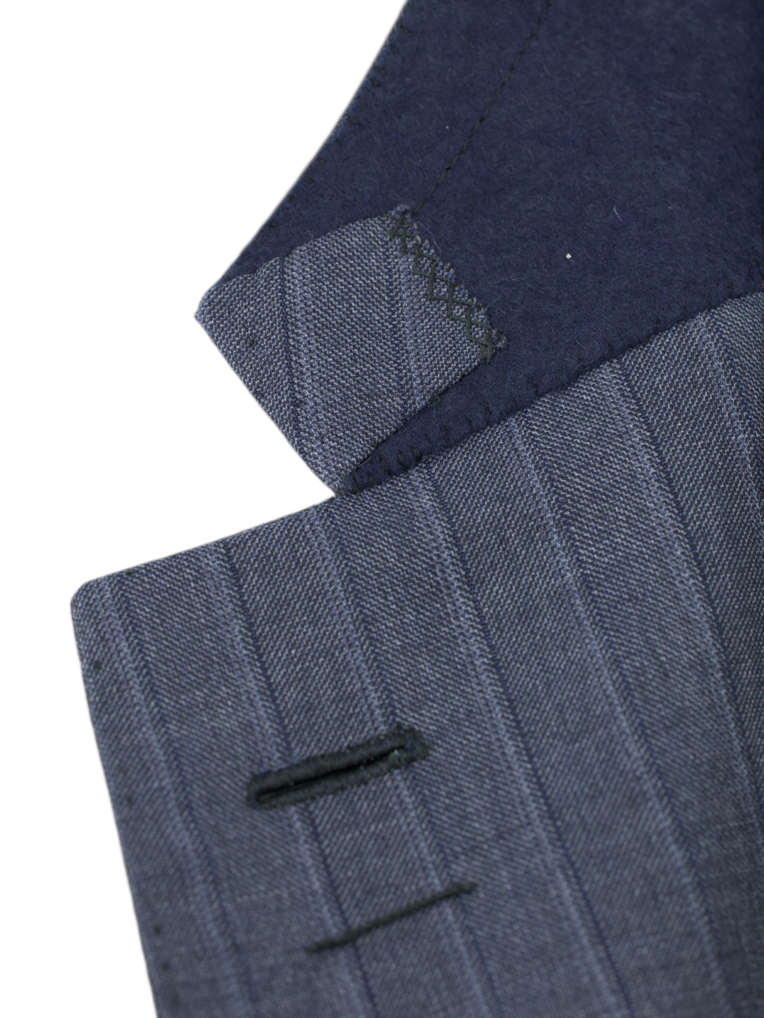 Brioni Steel Grey Super 150's Multi Pinstripe Parlamento Suit