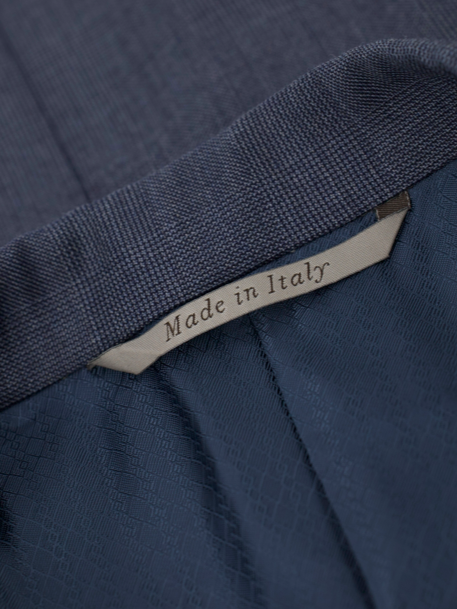 Canali Steel Blue 3-Piece Super 150's Glenplaid Suit