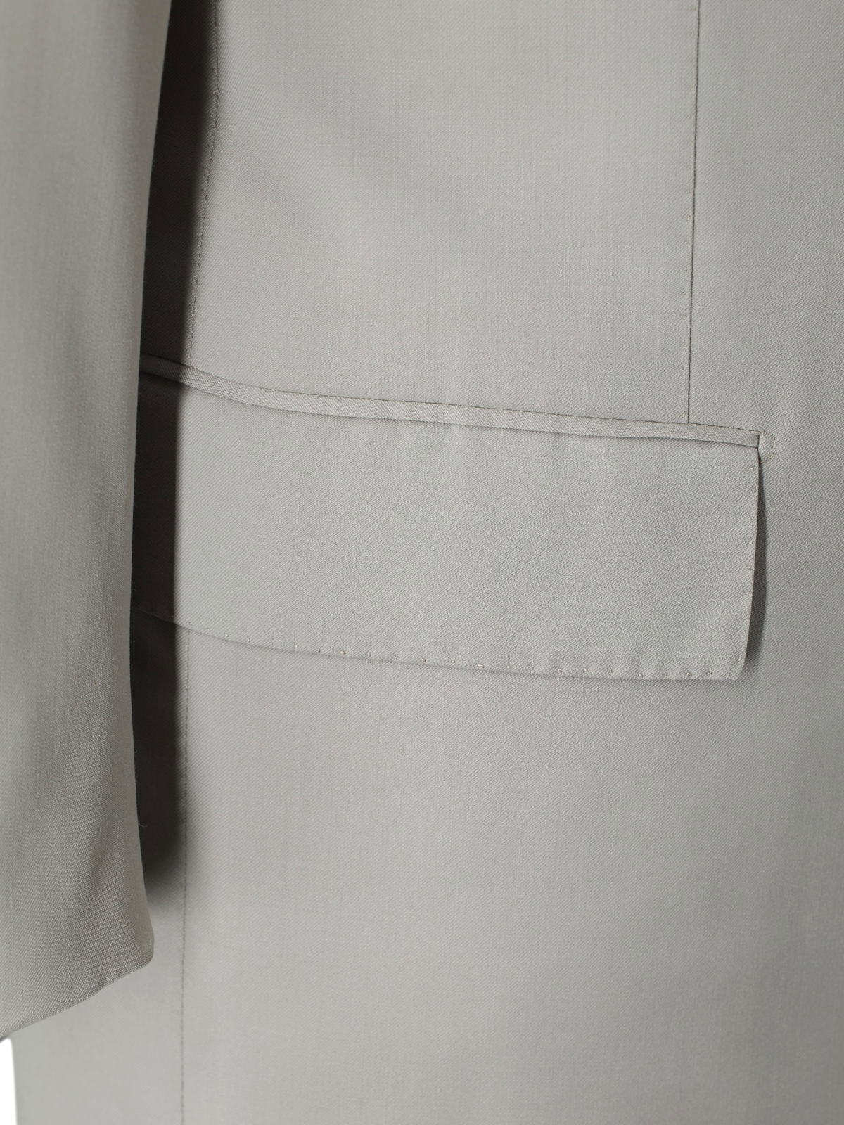 Kiton Stone Vintage Fine-Wool Double-Breasted Suit