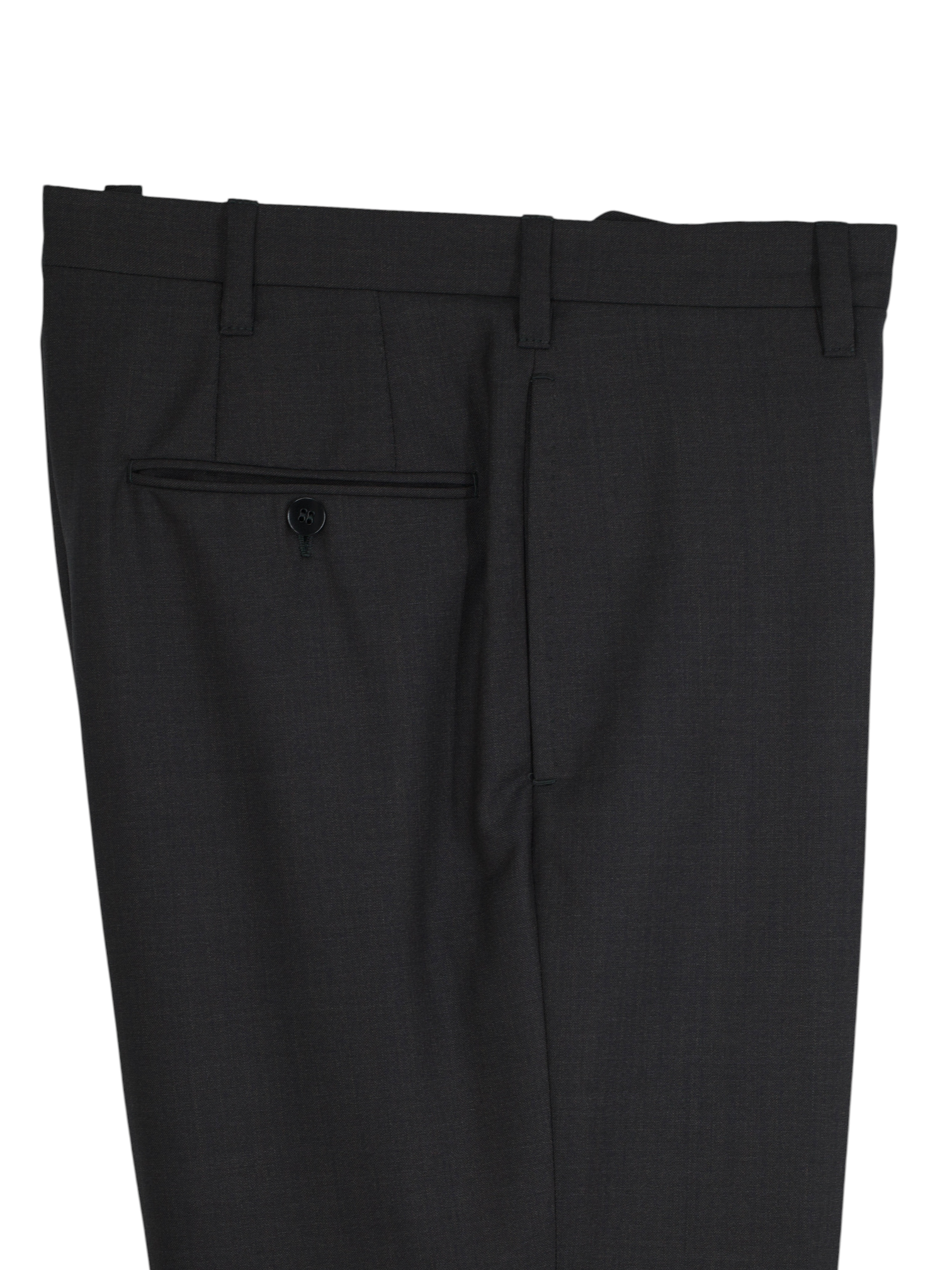 Cesare Attolini Anthracite Super 130's Plain Suit
