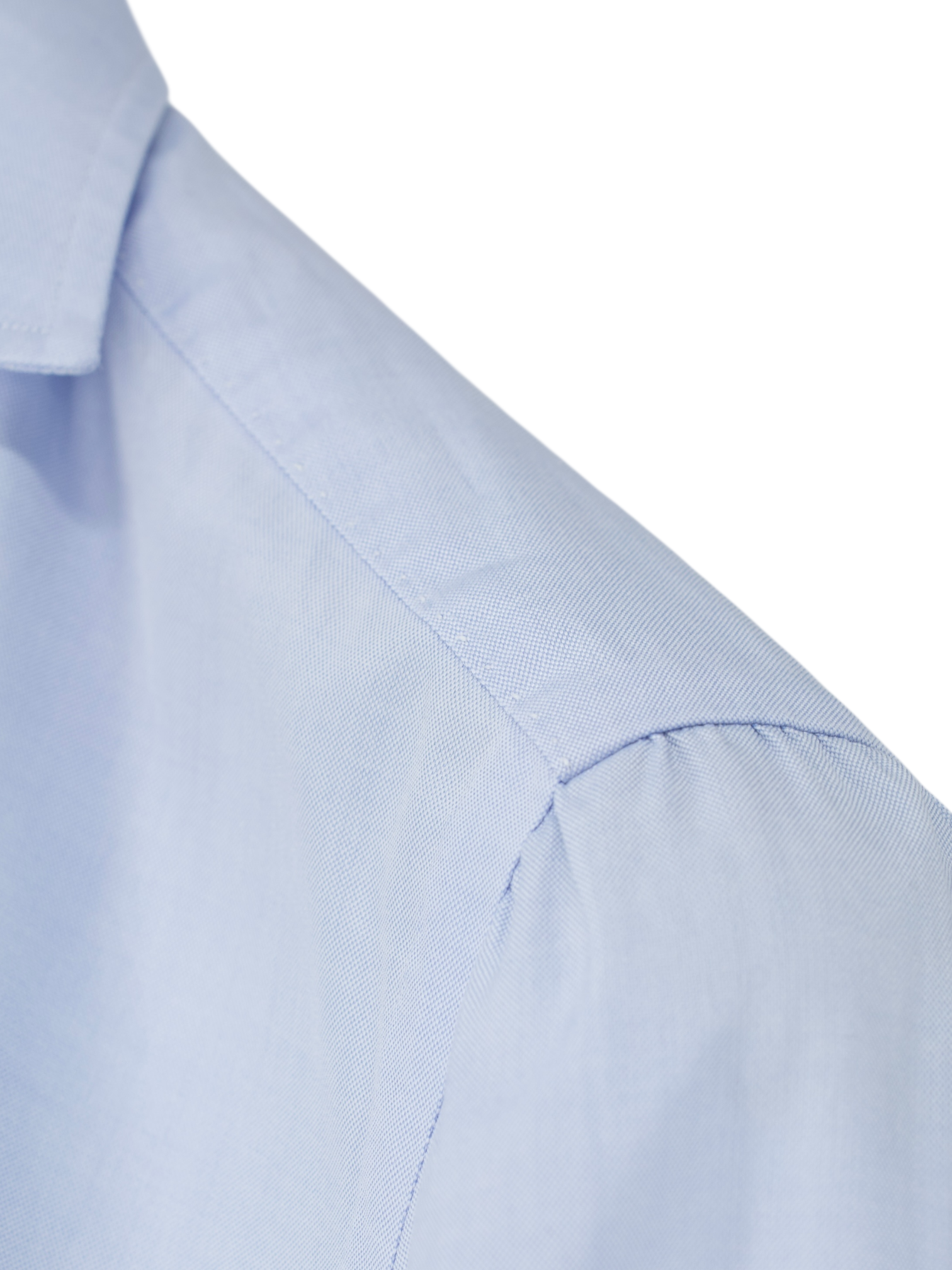 Finamore Light Blue Cotton "Collo Eduardo" Dress Shirt