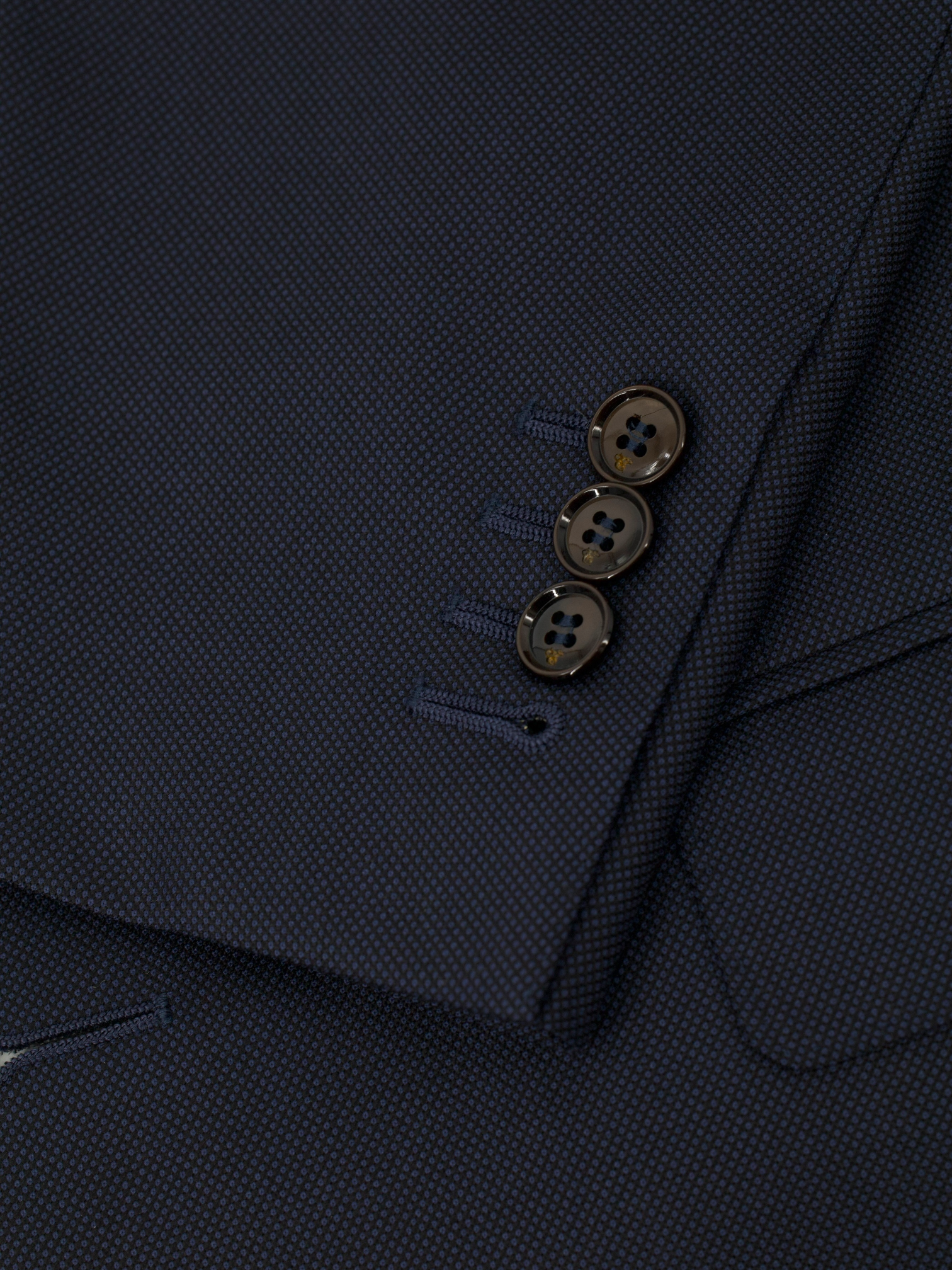 Canali Navy Super 160's Birdseye Suit