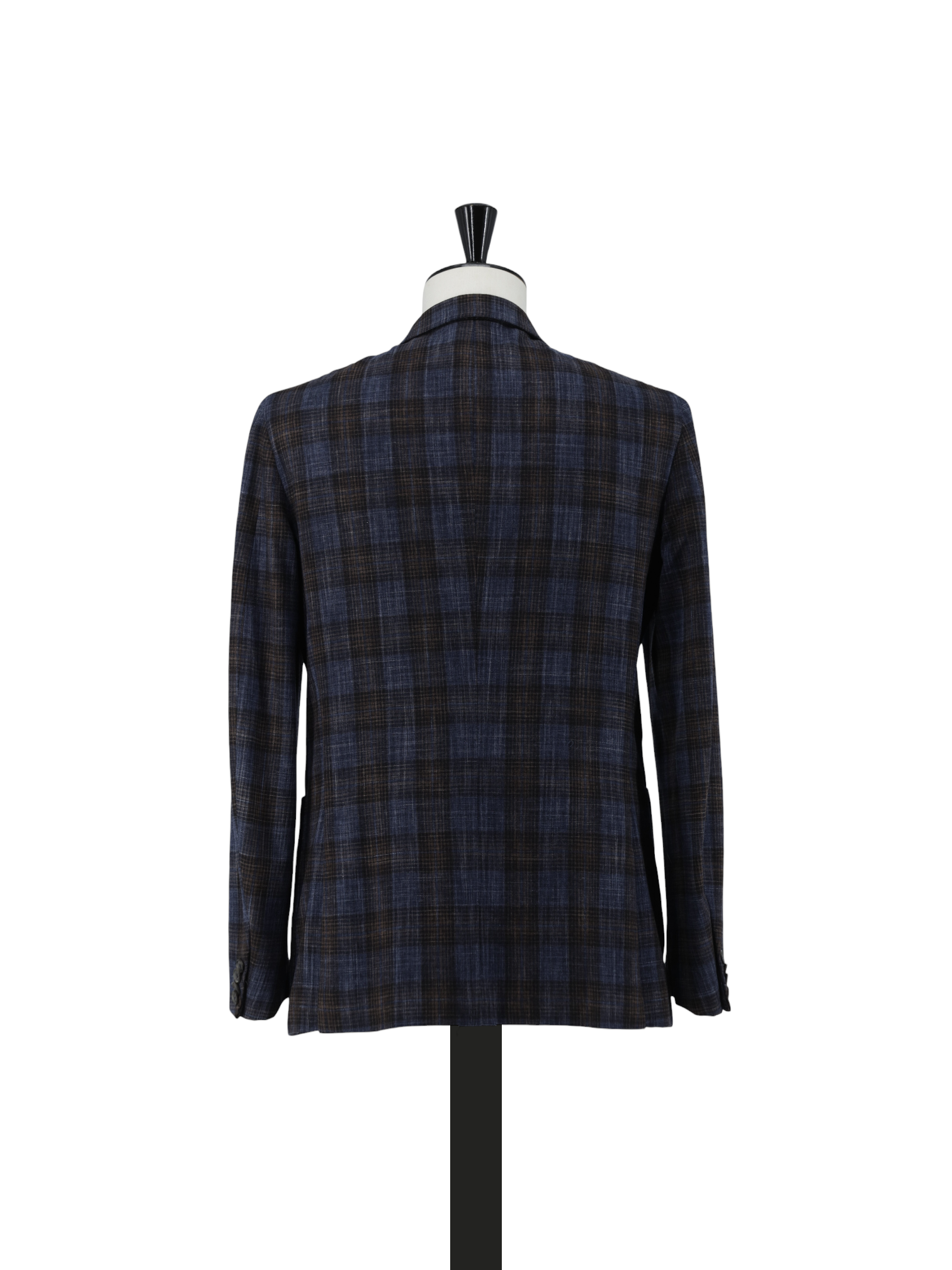 Isaia Navy & Azure Blue Wool & Cashmere "Sailor" Jacket