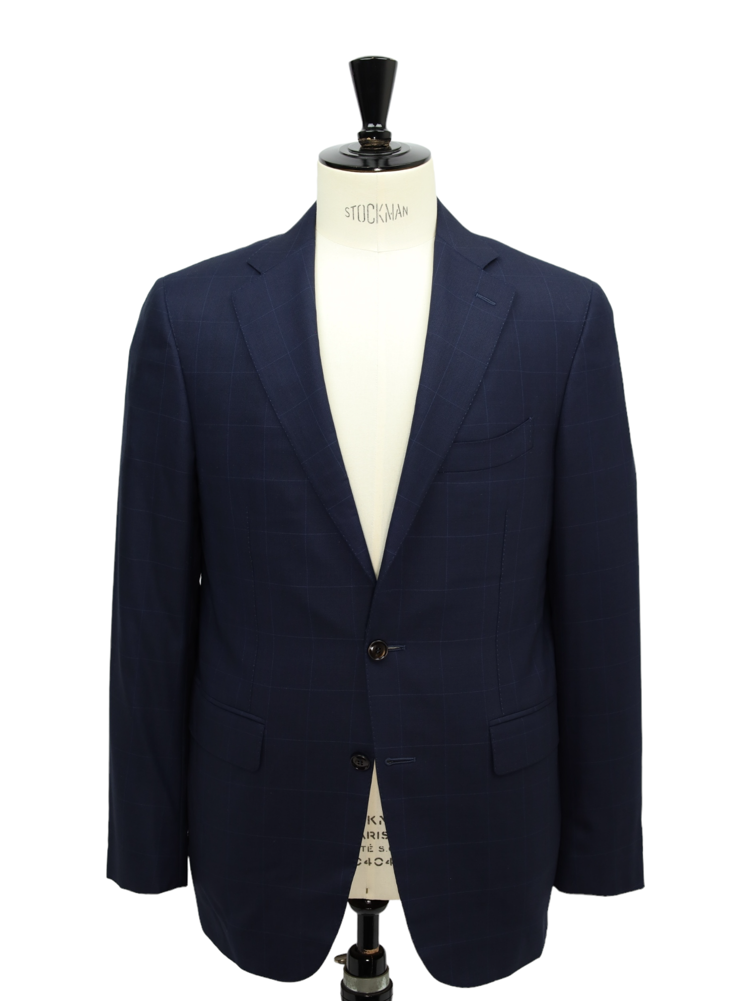 Canali Blue Super 160's Windowpane Suit
