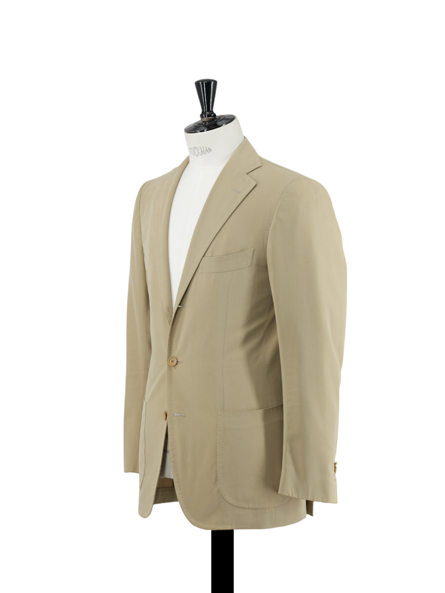 Cesare Attolini Khaki Pure-Cotton Sartorial Summer Suit