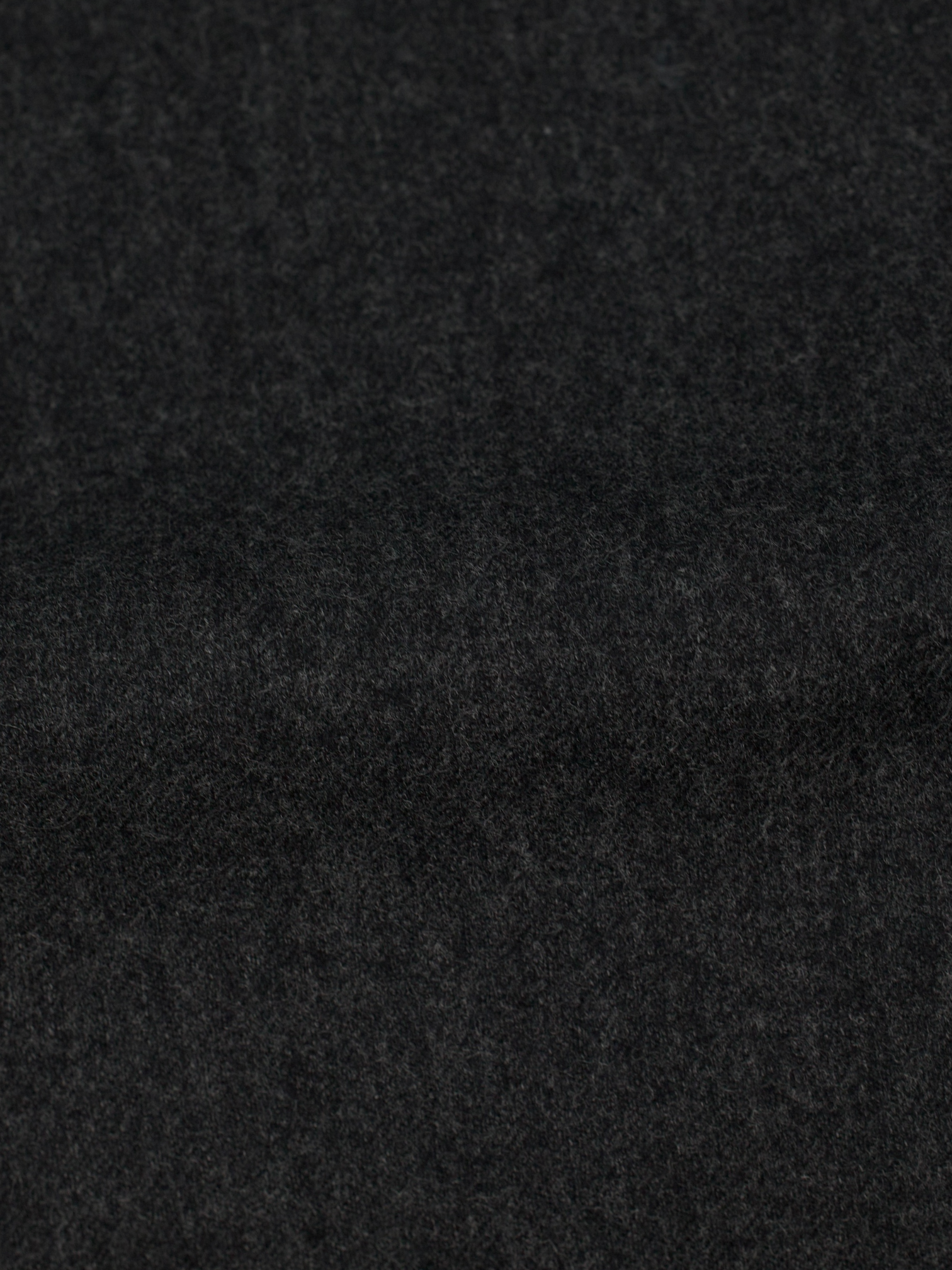 Canali Dark Grey Wool Flannel Winter Trousers