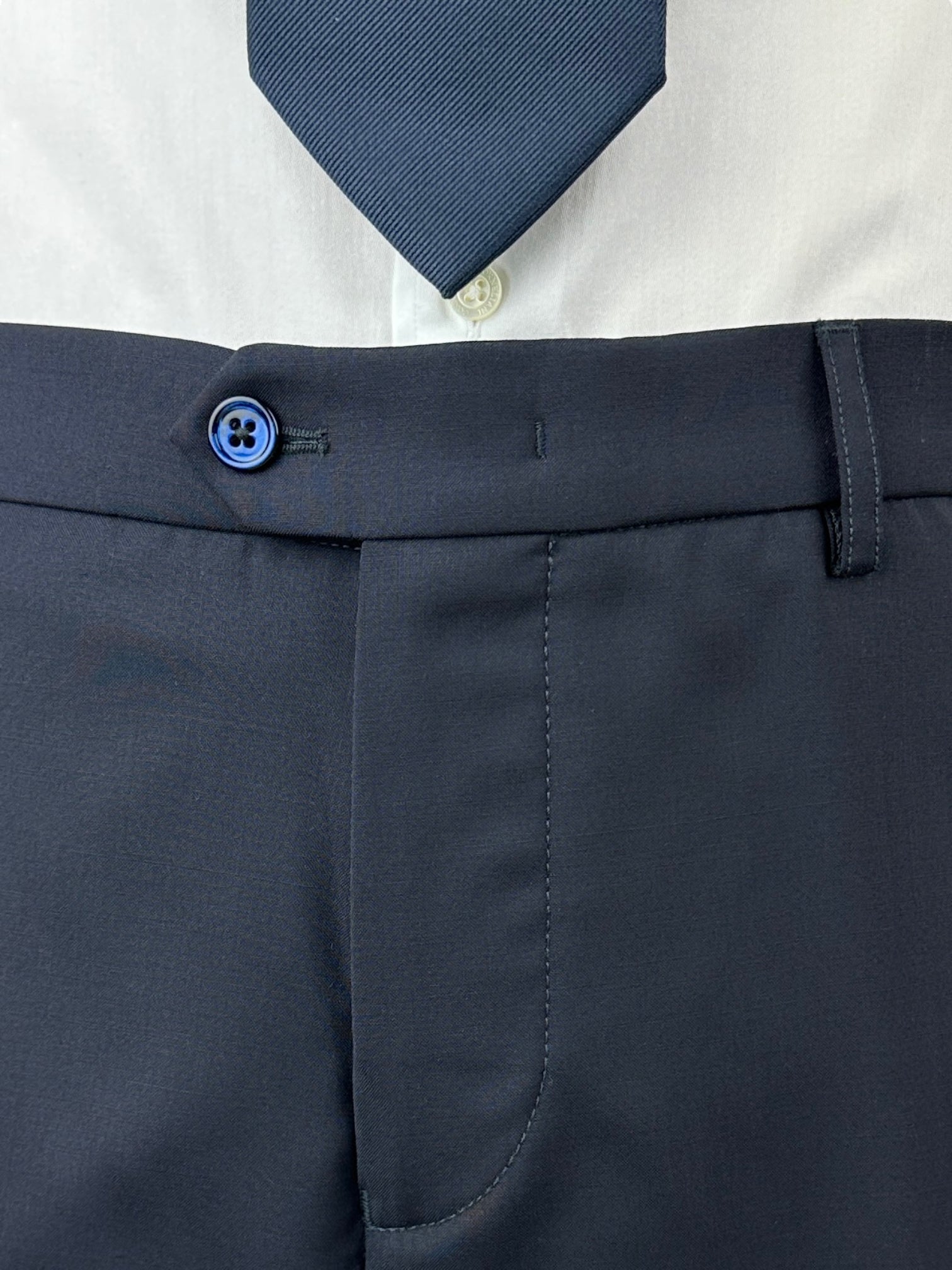 Perscarolo Navy Trousers