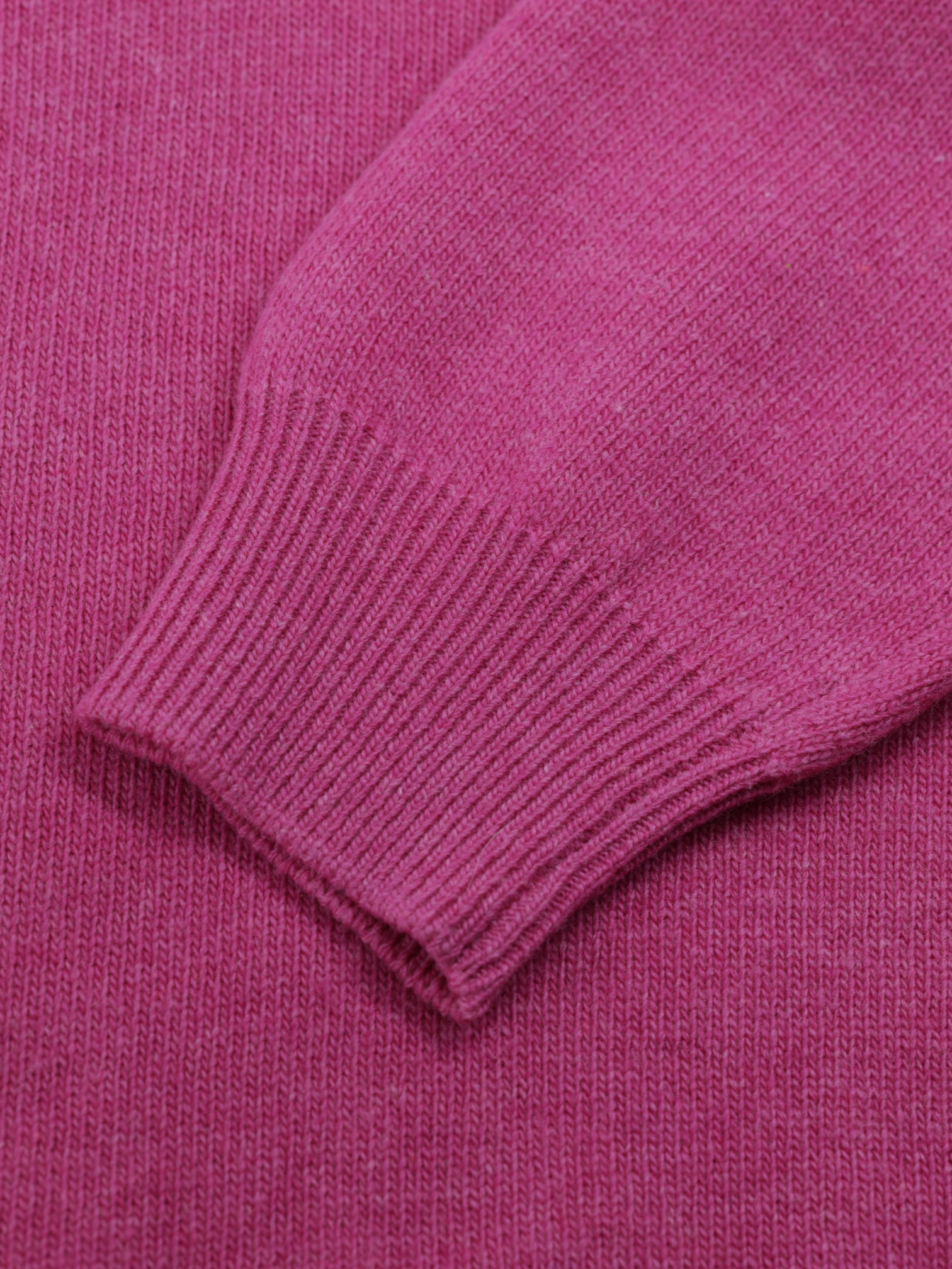 Ermenegildo Zegna Hot Pink Lightweight-Wool Half-Zip Sweater