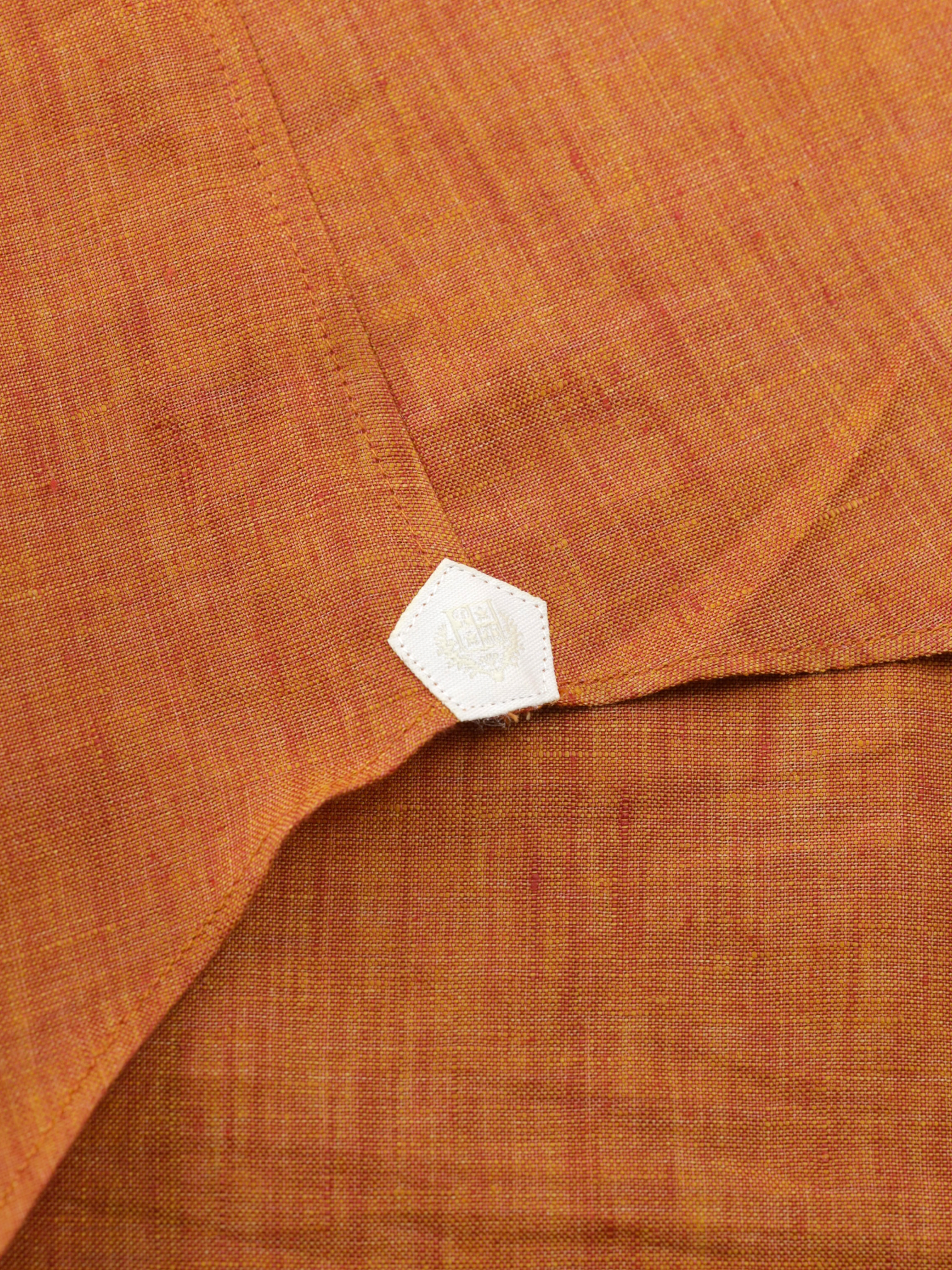 Loro Piana Terracotta André Garment-Dyed Linen Summer Shirt