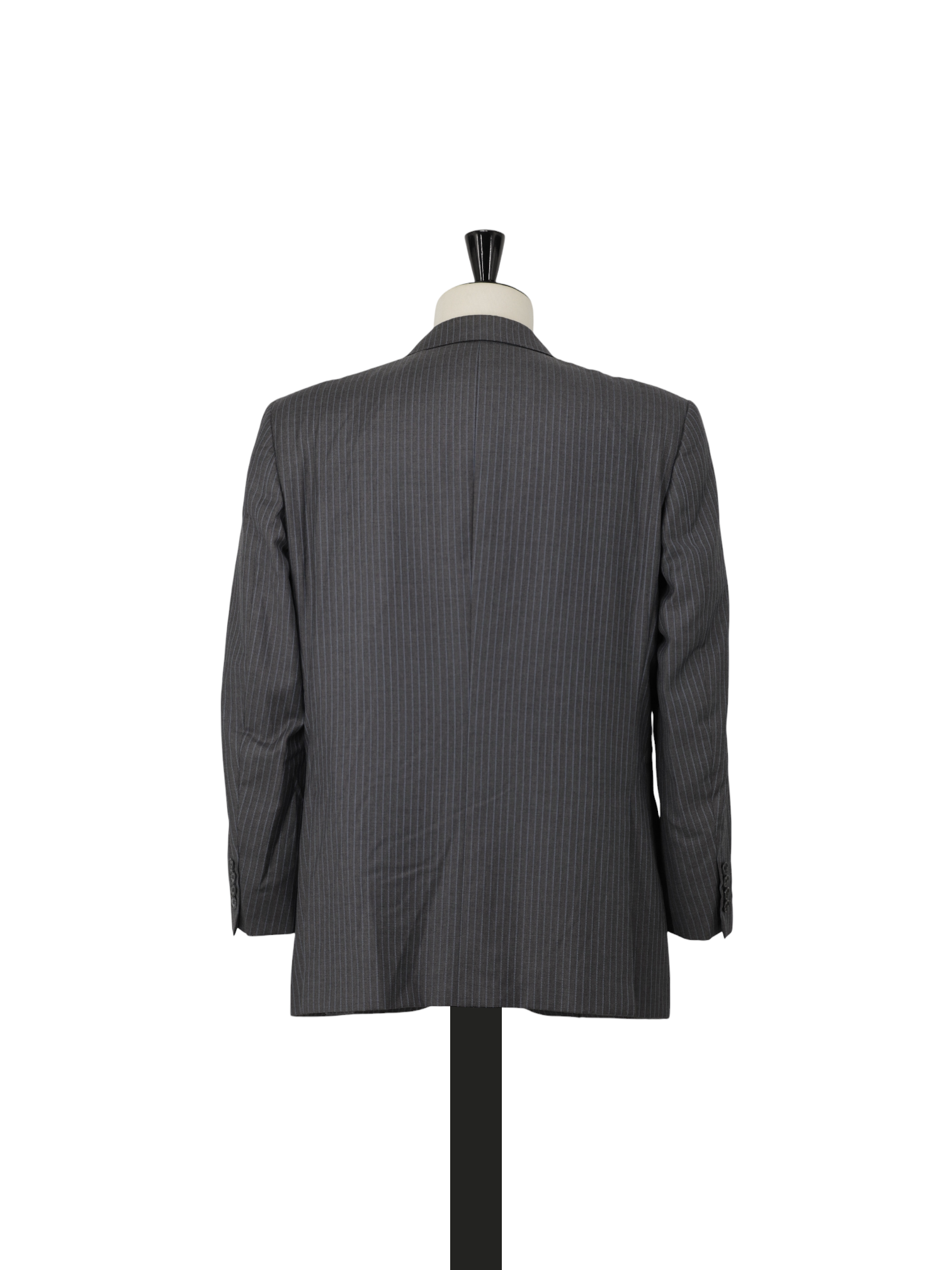 Brioni Grey & Light Blue Wool & Silk Pinstripe Palatino Suit