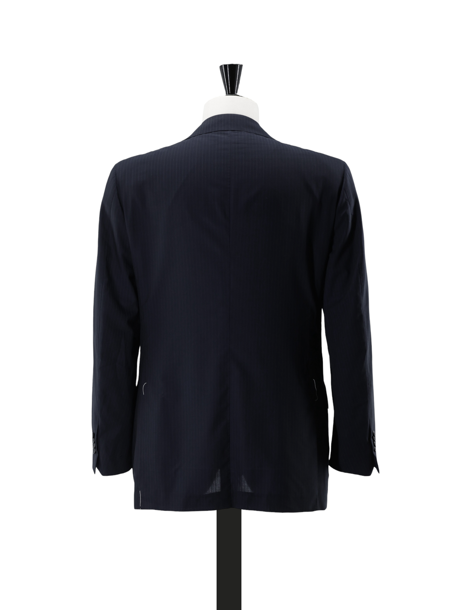 Cesare Attolini Navy Super 130's Pinstripe Business Suit