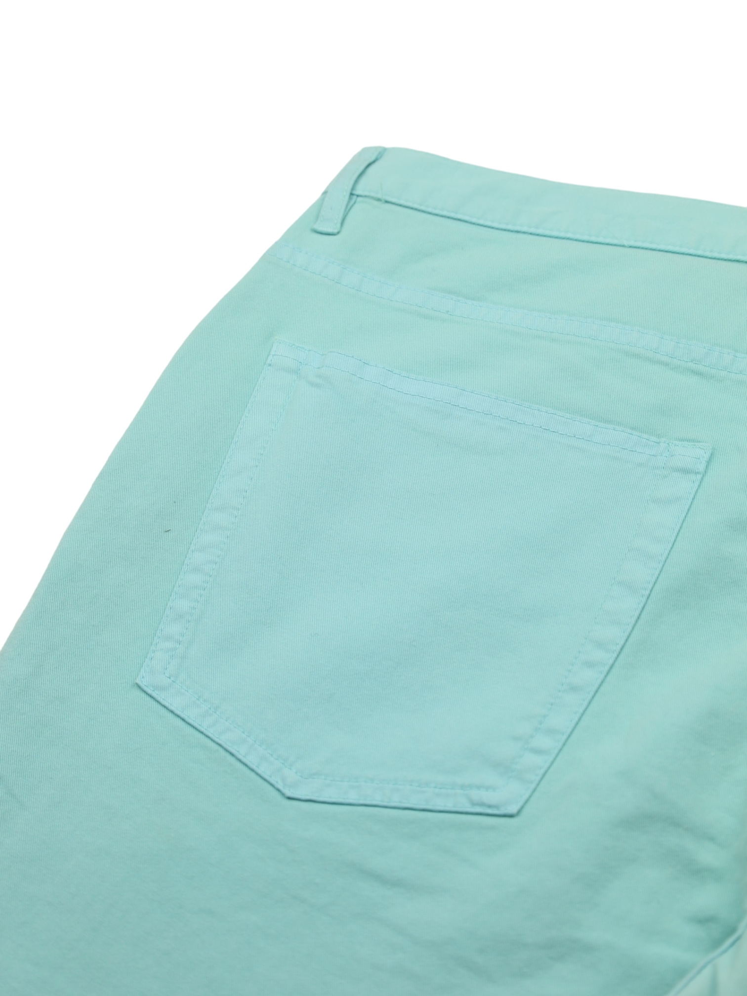 Loro Piana Mint-Green Cotton & Elastane 5-Pocket Chino