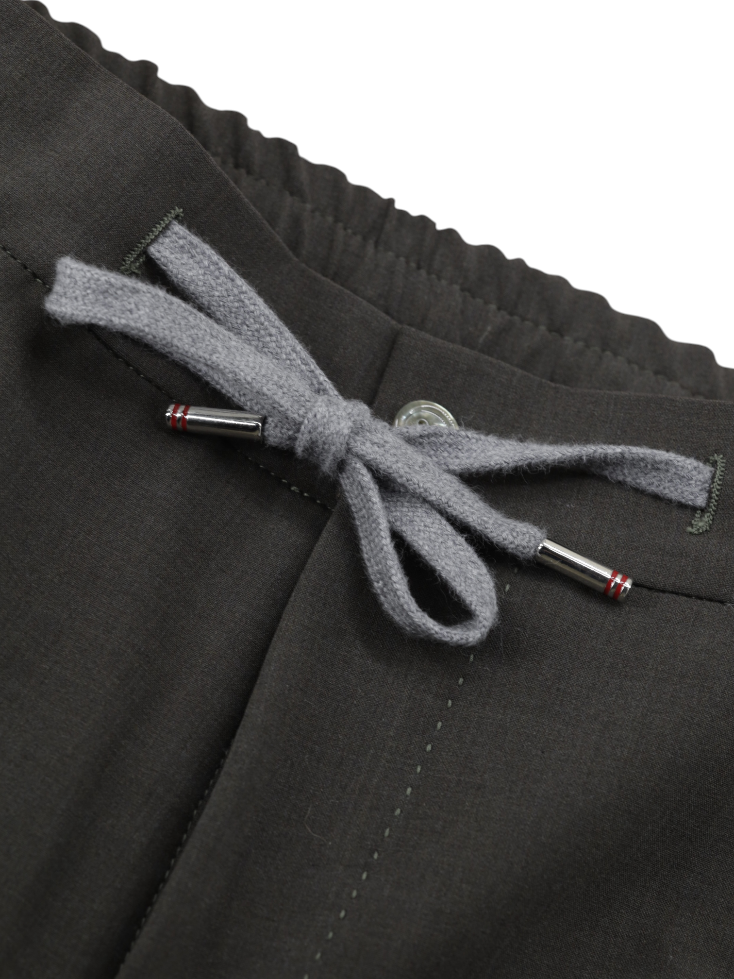 Marco Pescarolo Rosemary Green Lightweight Wool-Stretch Luxury Tracksuit