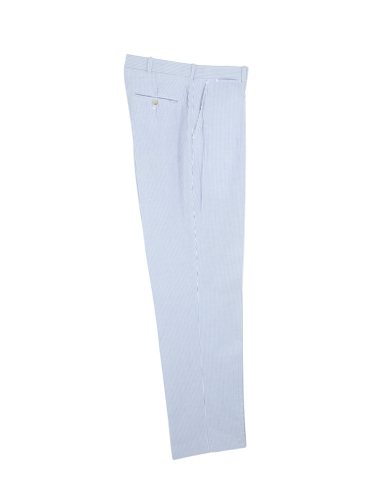 Ralph Lauren Light Blue & White Classic Pinstripe Seersucker Suit
