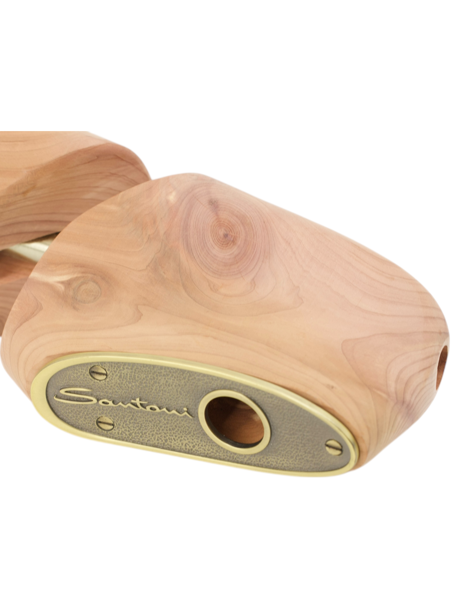 Santoni Brown Calfleather Handmade Oxford Shoes