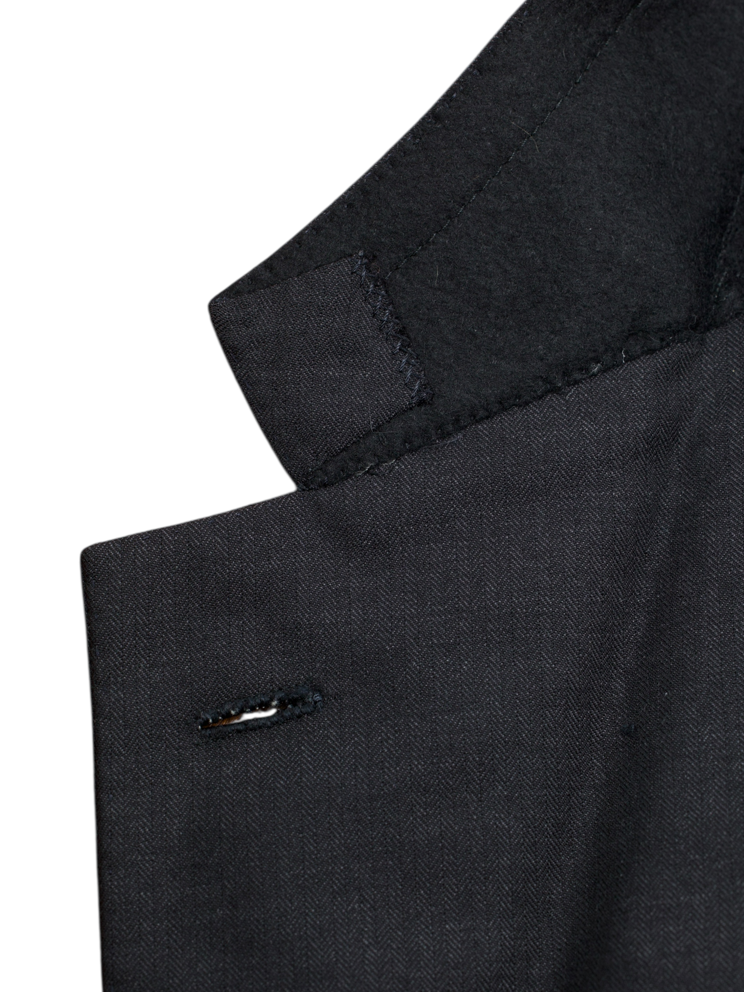 Brioni Dark Grey Fine-Wool Micro-Herringbone Palatino Suit