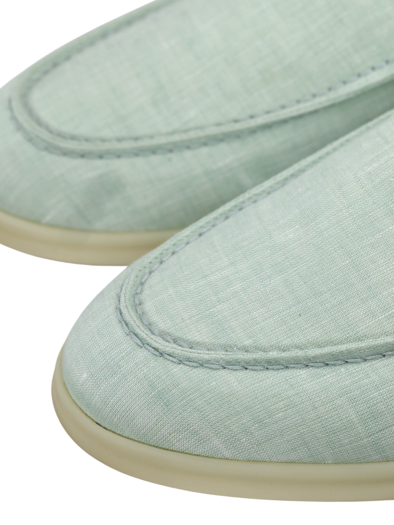 Loro Piana Mint Green Cotton-Canvas Summer Walk