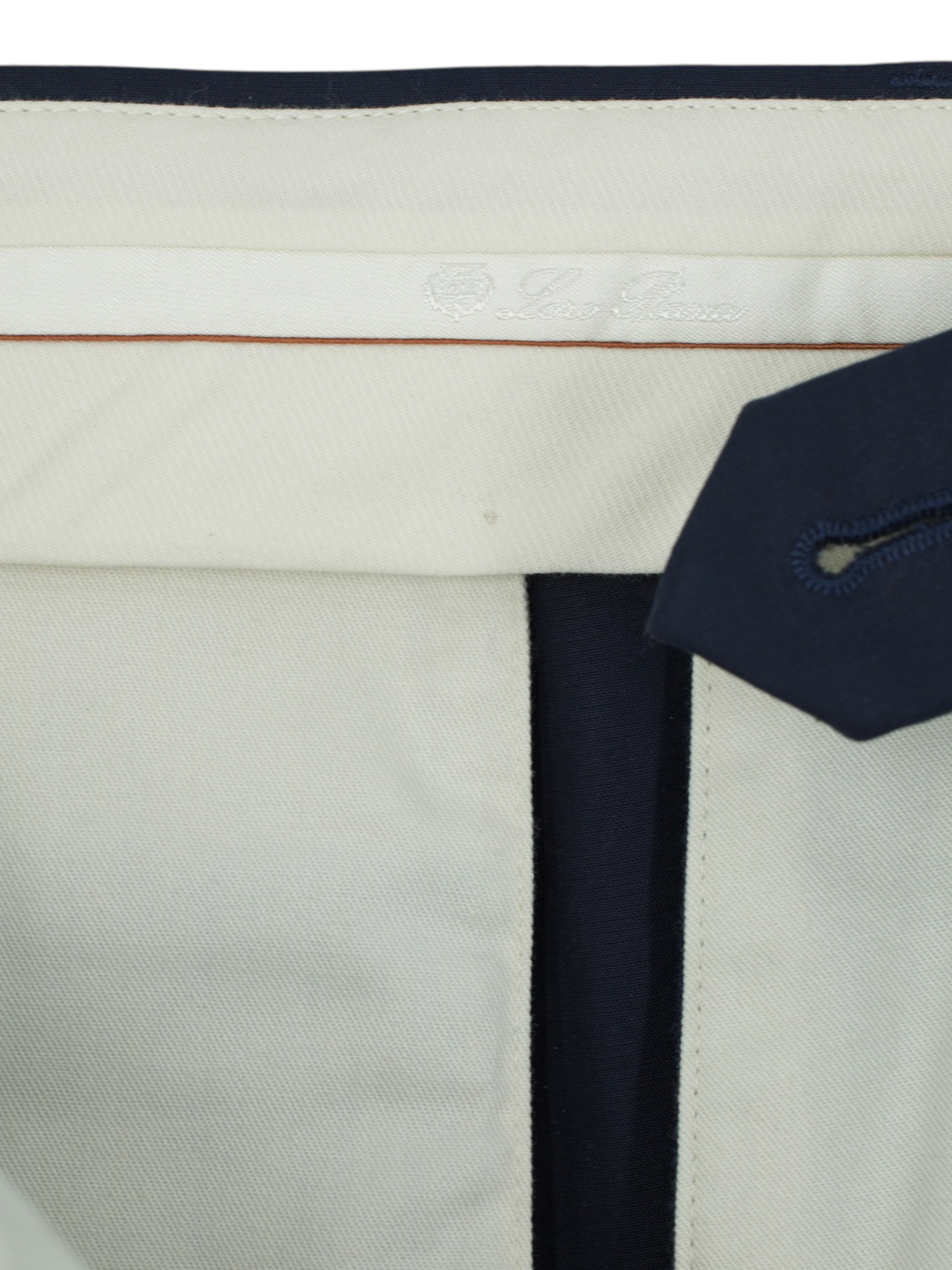 Loro Piana Navy Cotton-Stretch Twill Carlo Trousers