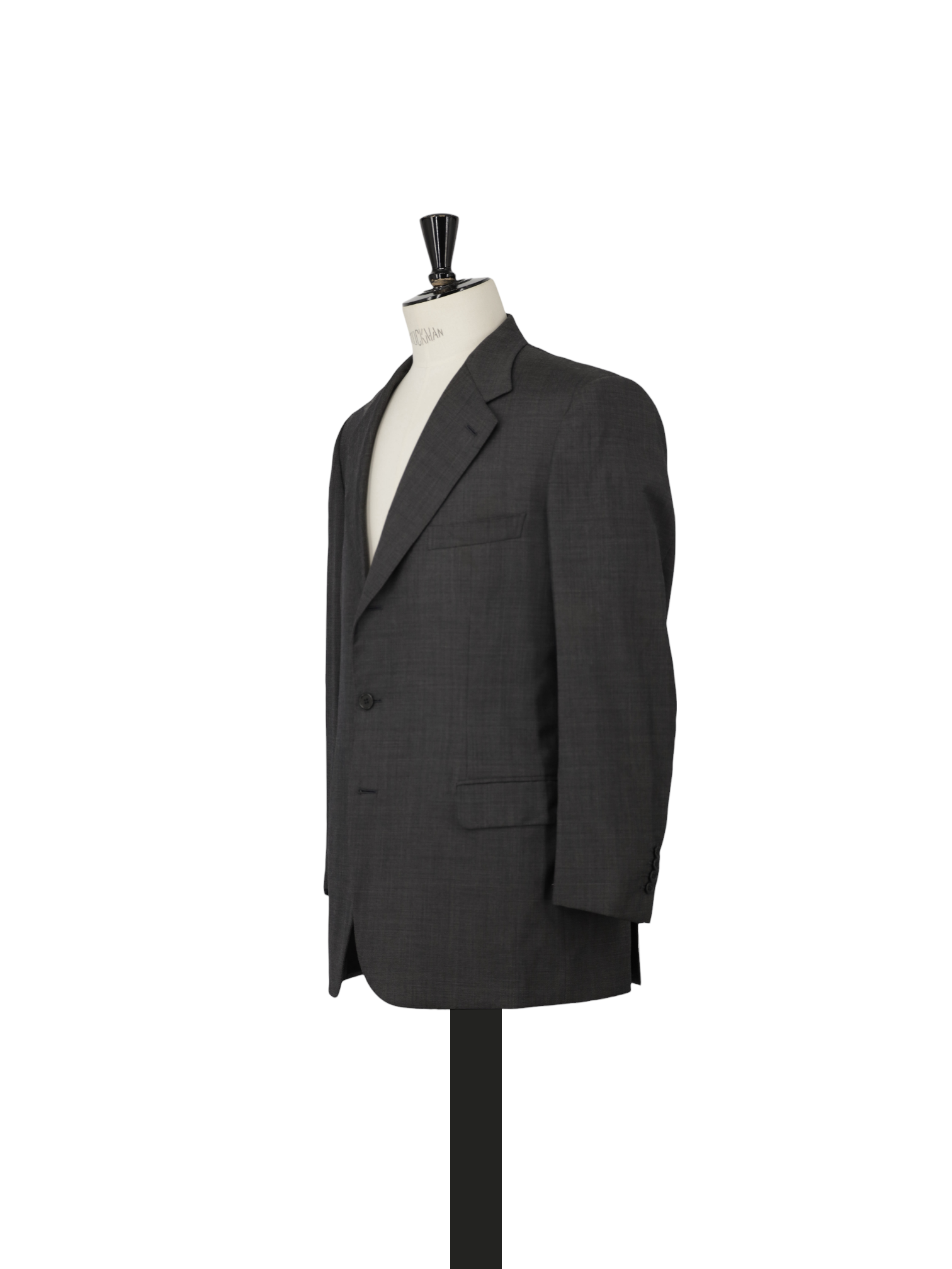 Brioni Dark Grey Fine-Wool Pinpoint Palatino Suit