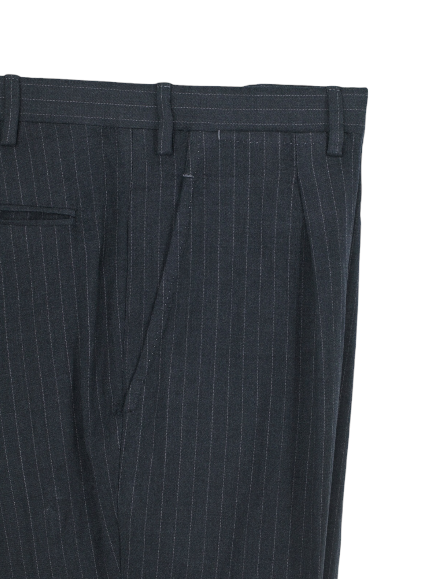 Kiton Grey 3-Piece Fine-Wool Classic Pinstripe Suit