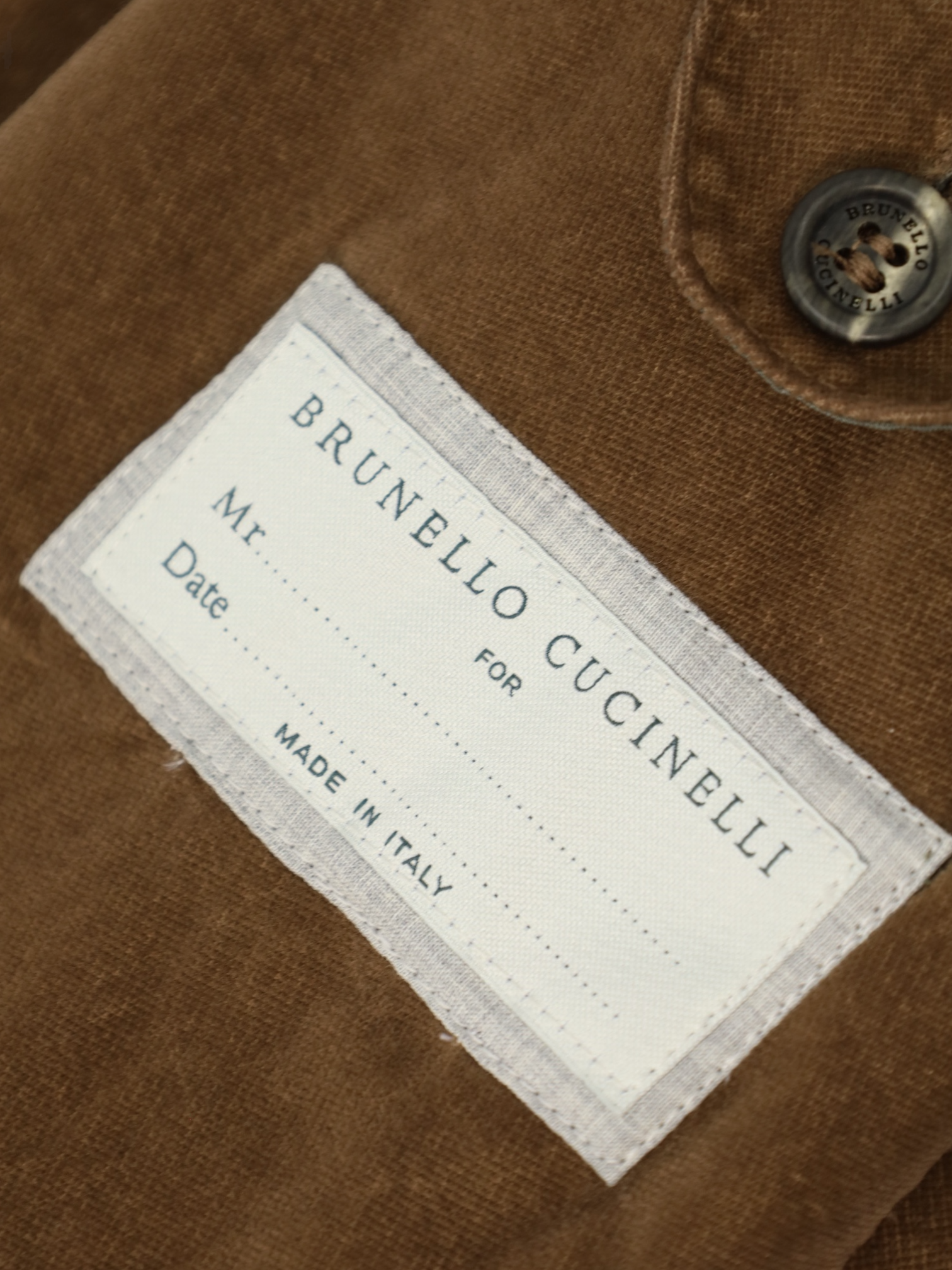 Brunello Cucinelli Double-Breasted Velvet Blazer