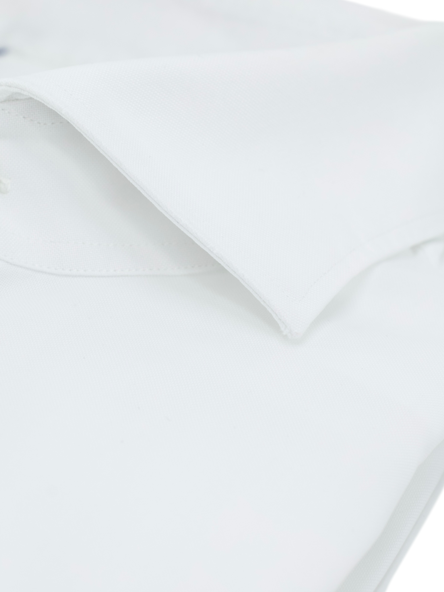 Emanuele Maffeis White Plain-Weave Dress Shirt