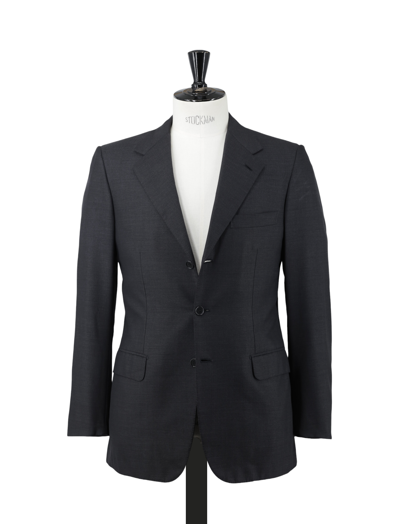 Brioni Dark Grey Fine-Wool Micro-Herringbone Palatino Suit