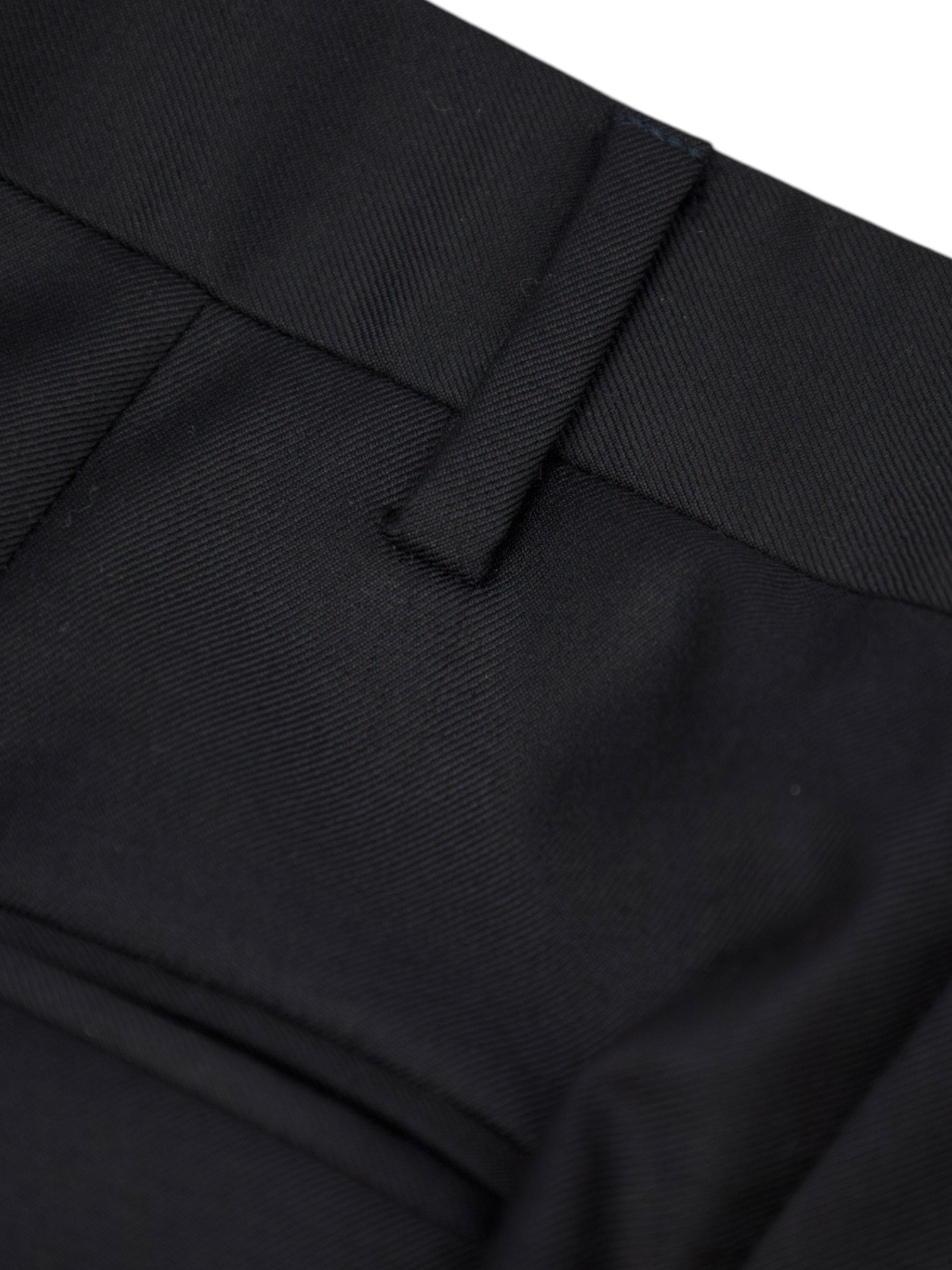 Canali Navy "Exclusive" Twill Trousers