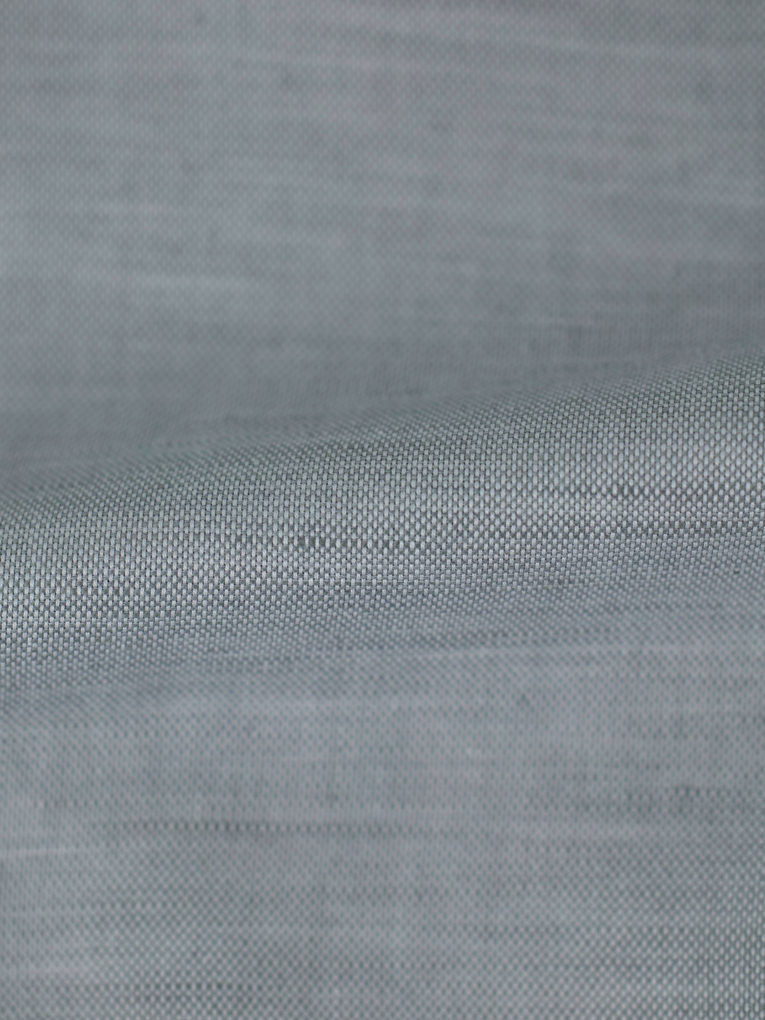 100 Hands Light Grey Linen & Cotton Melange Shirt