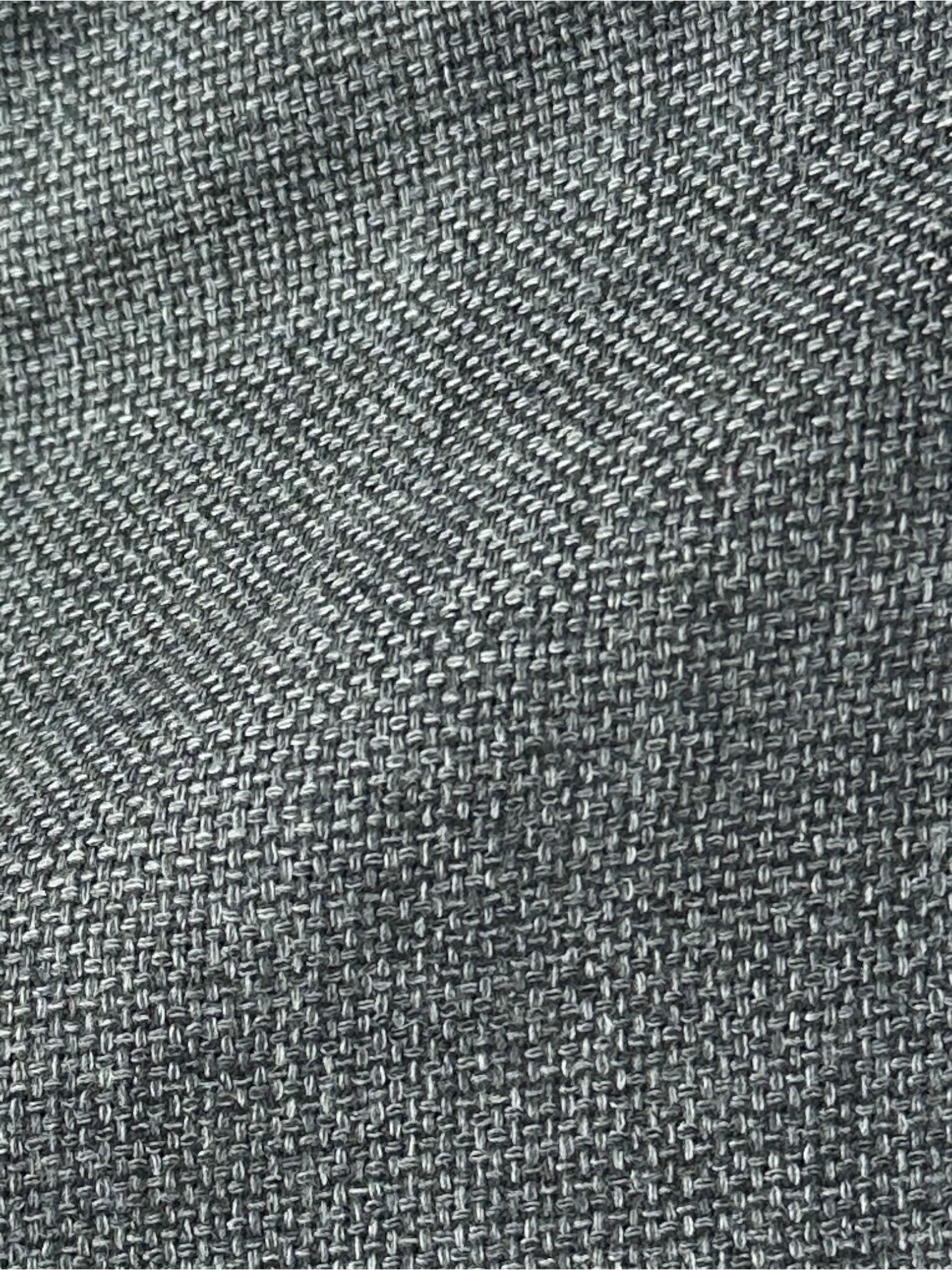 Brioni Grey Basket Weave Wool & Silk Jacket