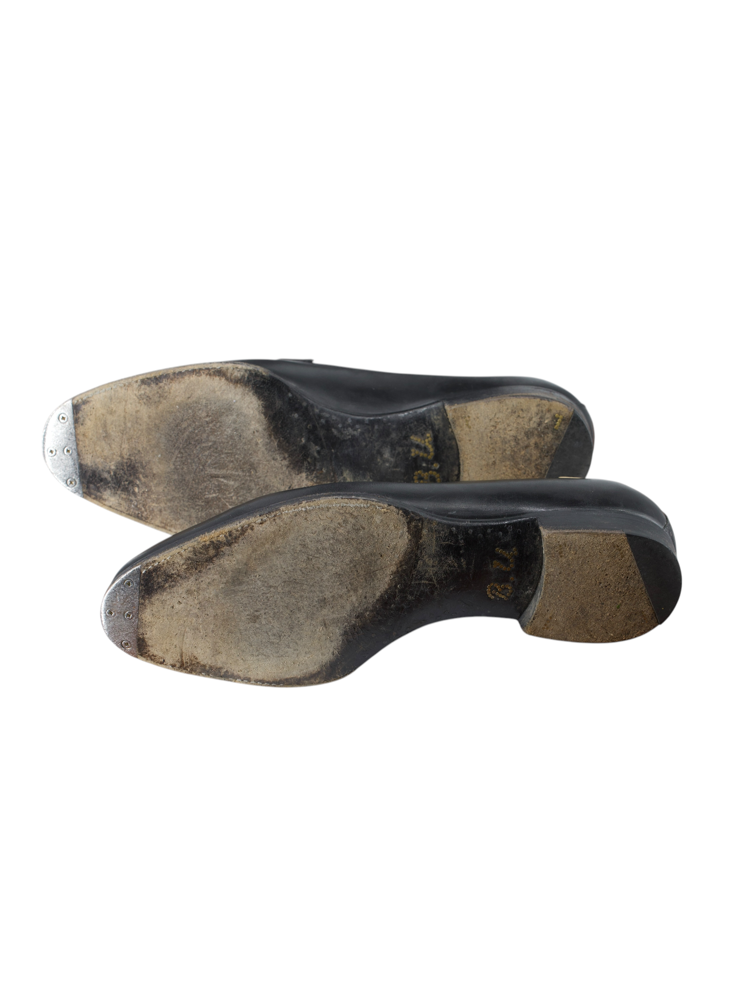 Saint Crispin's Black Calfleather Entwinded-Strap Loafer