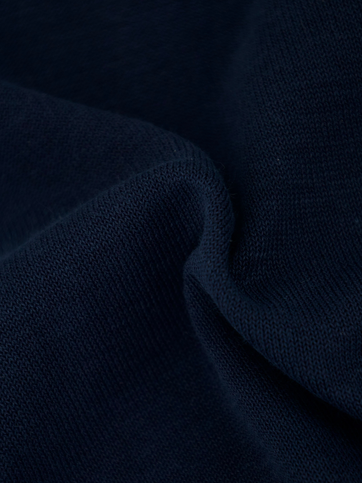 Zanone Navy High-Twist Lightweight Cotton Roundneck