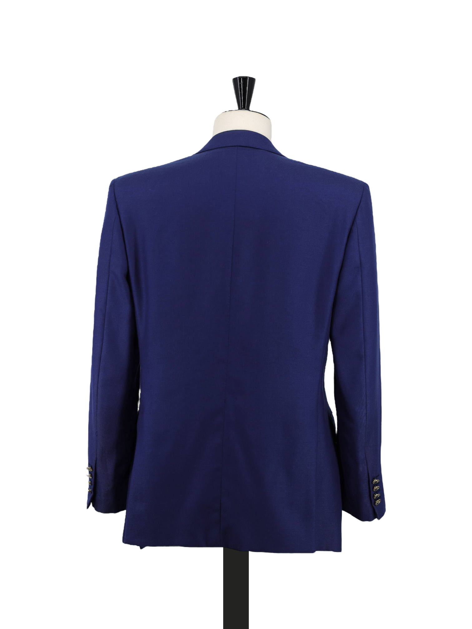 Brioni Cobalt Blue Pure Cashmere Double Breasted Tiberio Jacket