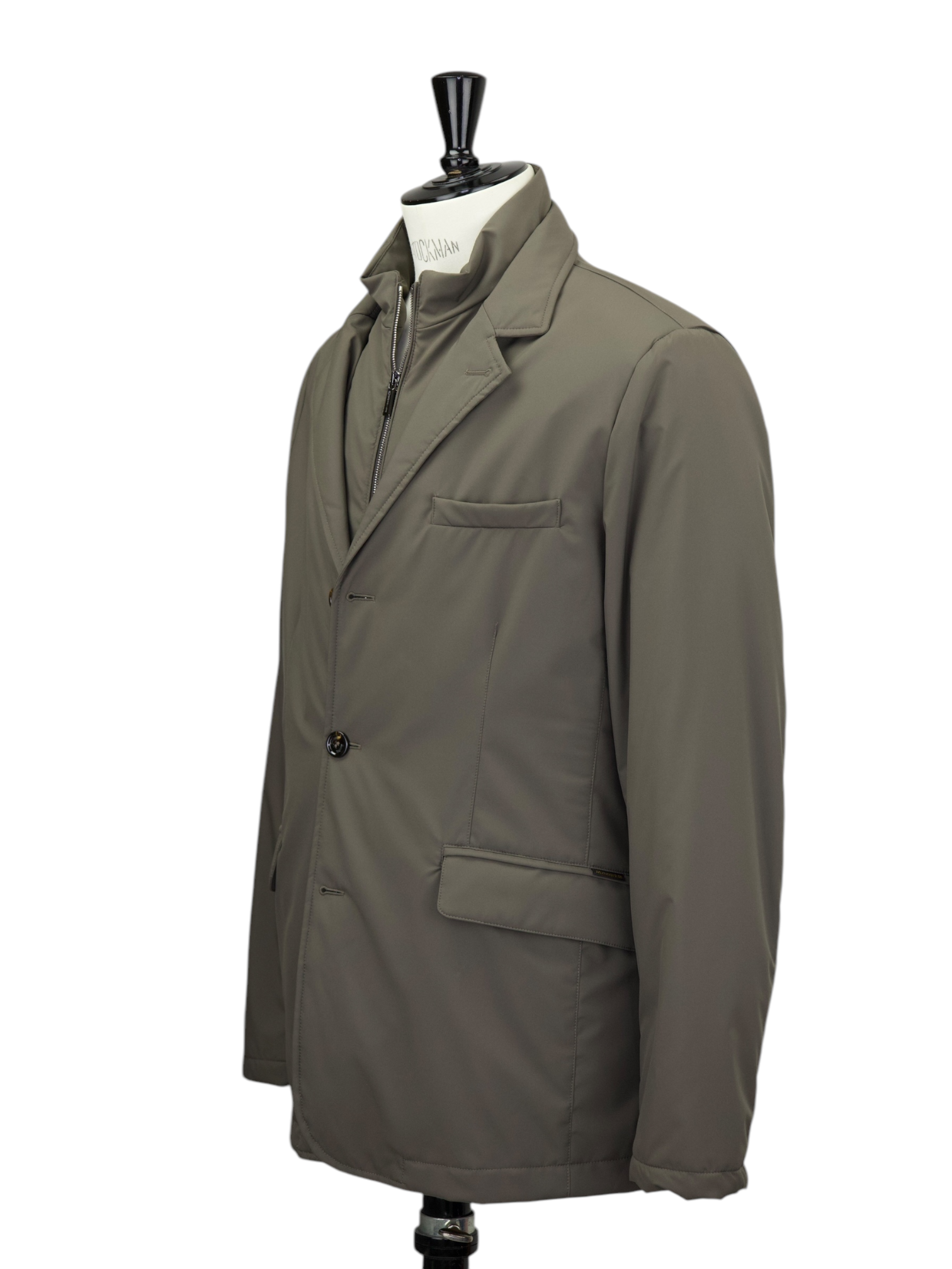 MooRER Olive Green Water-repellent Vespa Jacket