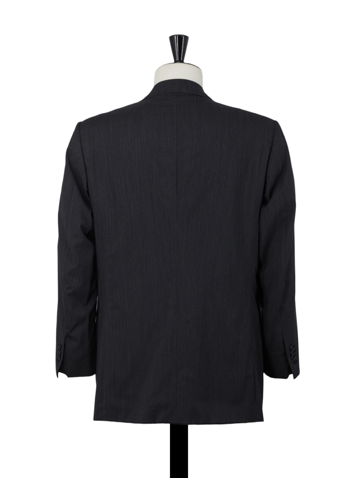 Kiton Dark Grey Vintage Super 150's "Diamante Blu" Micro-Stripe Suit