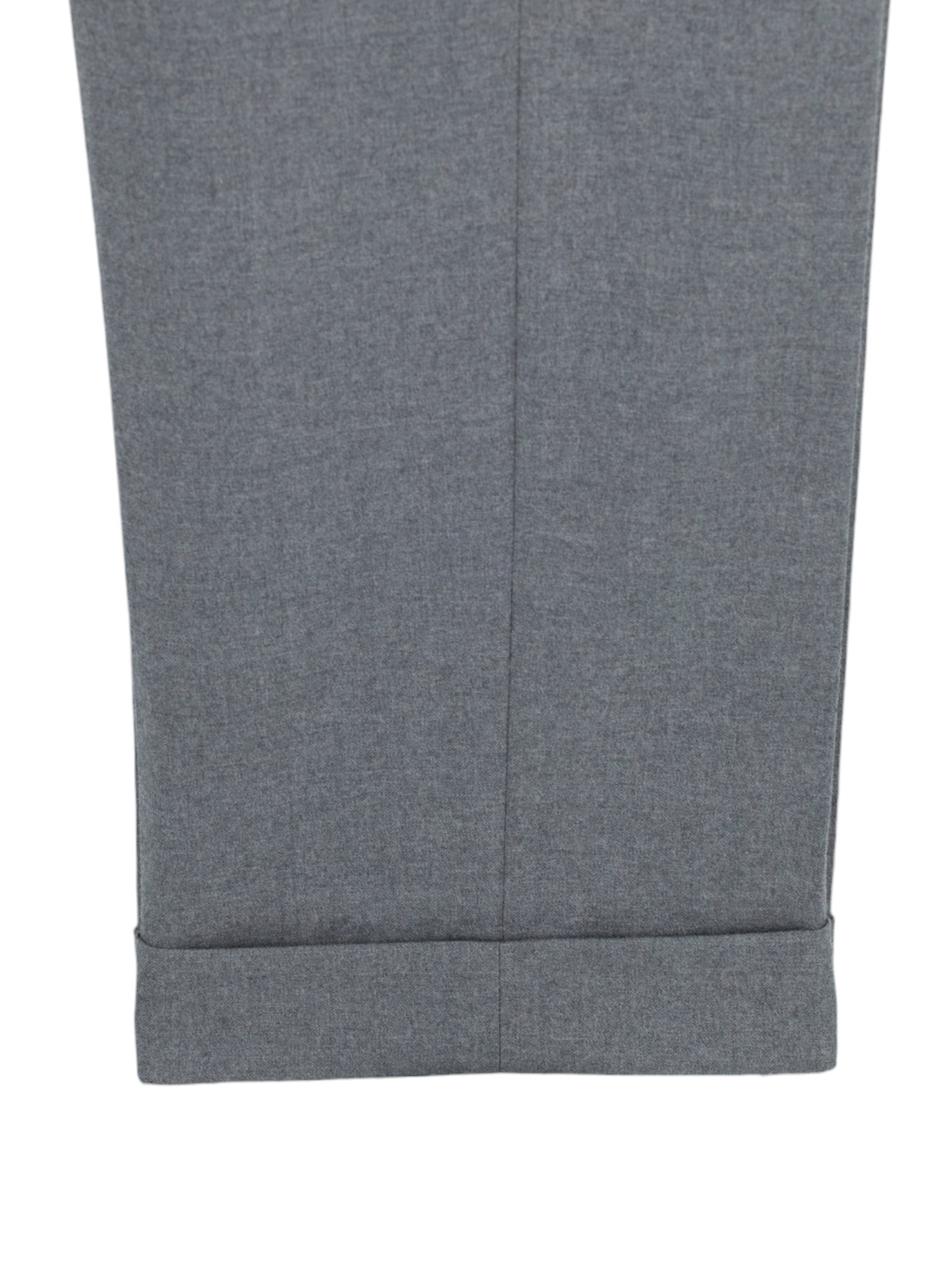 Cesare Attolini Grey Brushed Super 150's Twill Sartorial Trousers