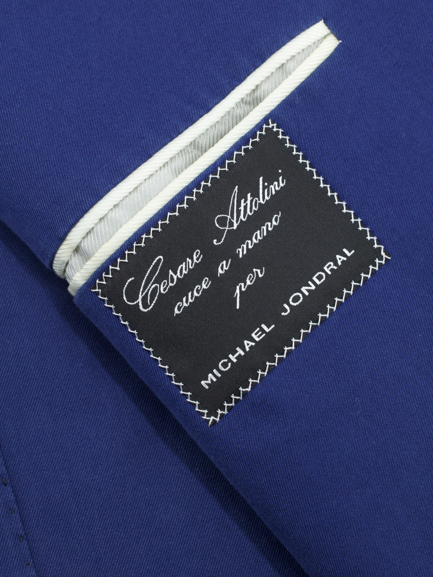 Cesare Attolini Blue Pure-Cotton Sartorial Summer Suit