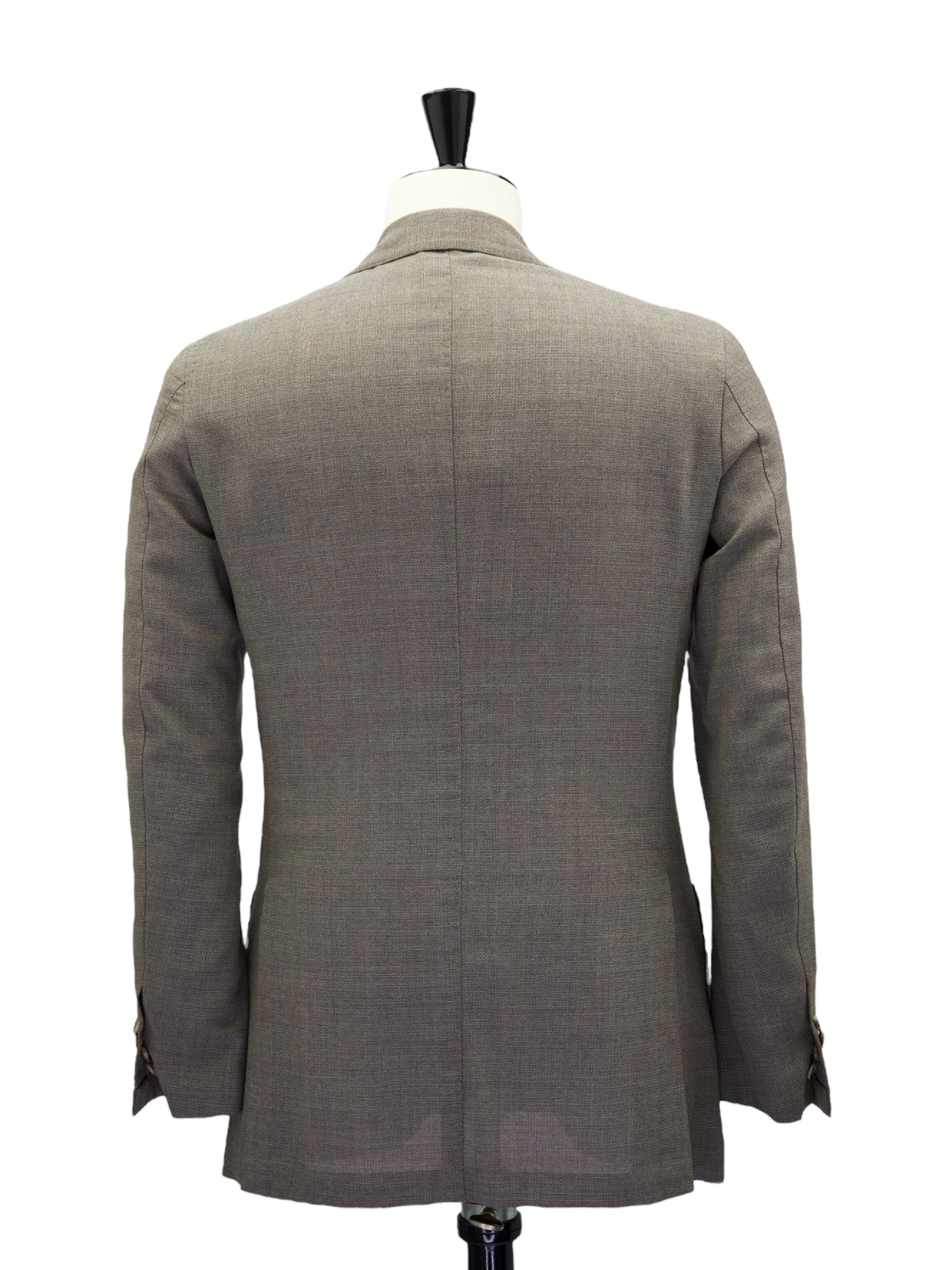 Orazio Luciano Taupe Bi-color Hopsack Jacket